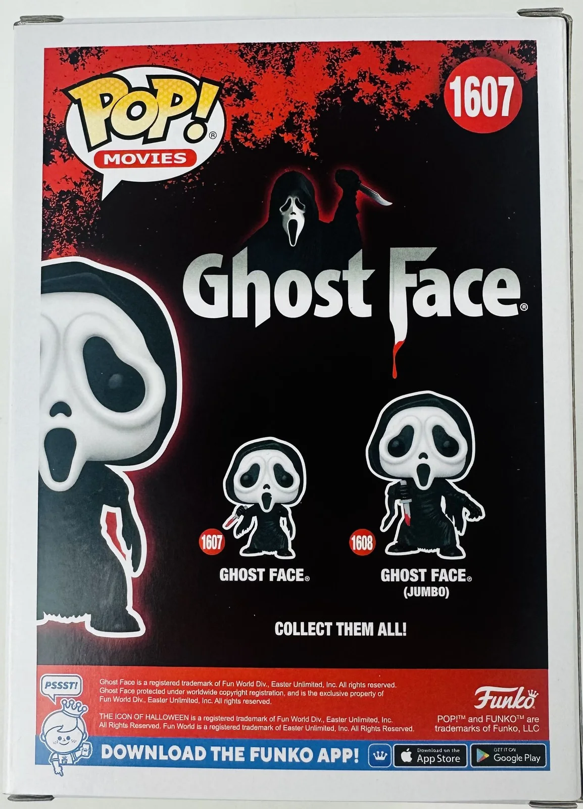 Matthew Lillard — Matthew Lillard Skeet Ulrich signed Ghostface Funko 1607 Scream autograph BAS 07, изображение 4
