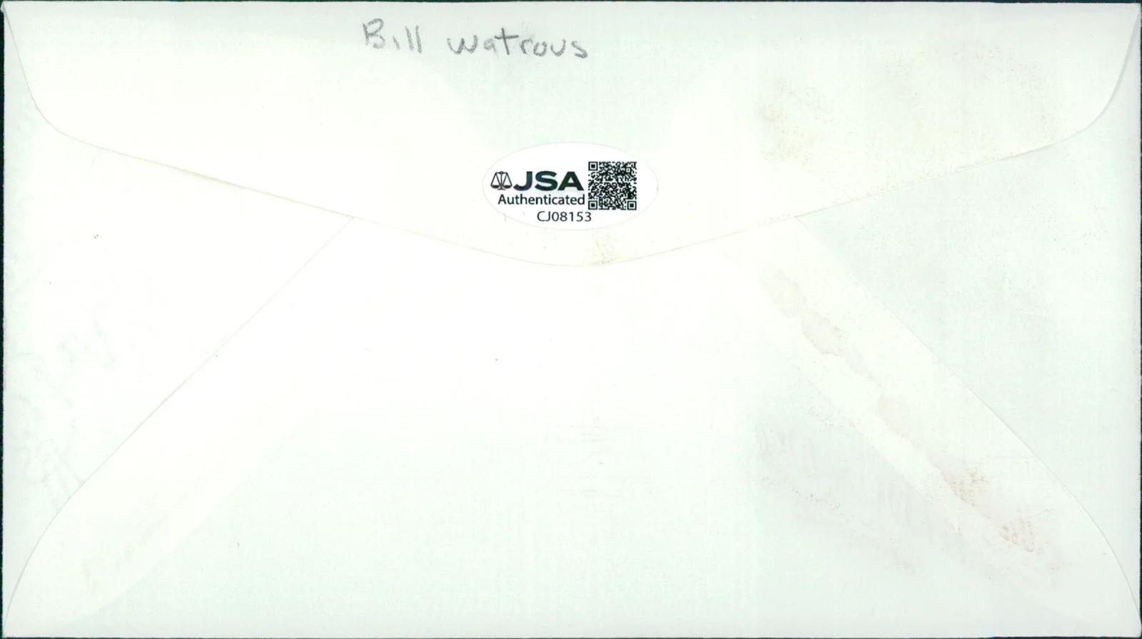 Bill Watrous Jazz Trombonist Signed First Day Issue Cachet JSA Authenticated, image 2