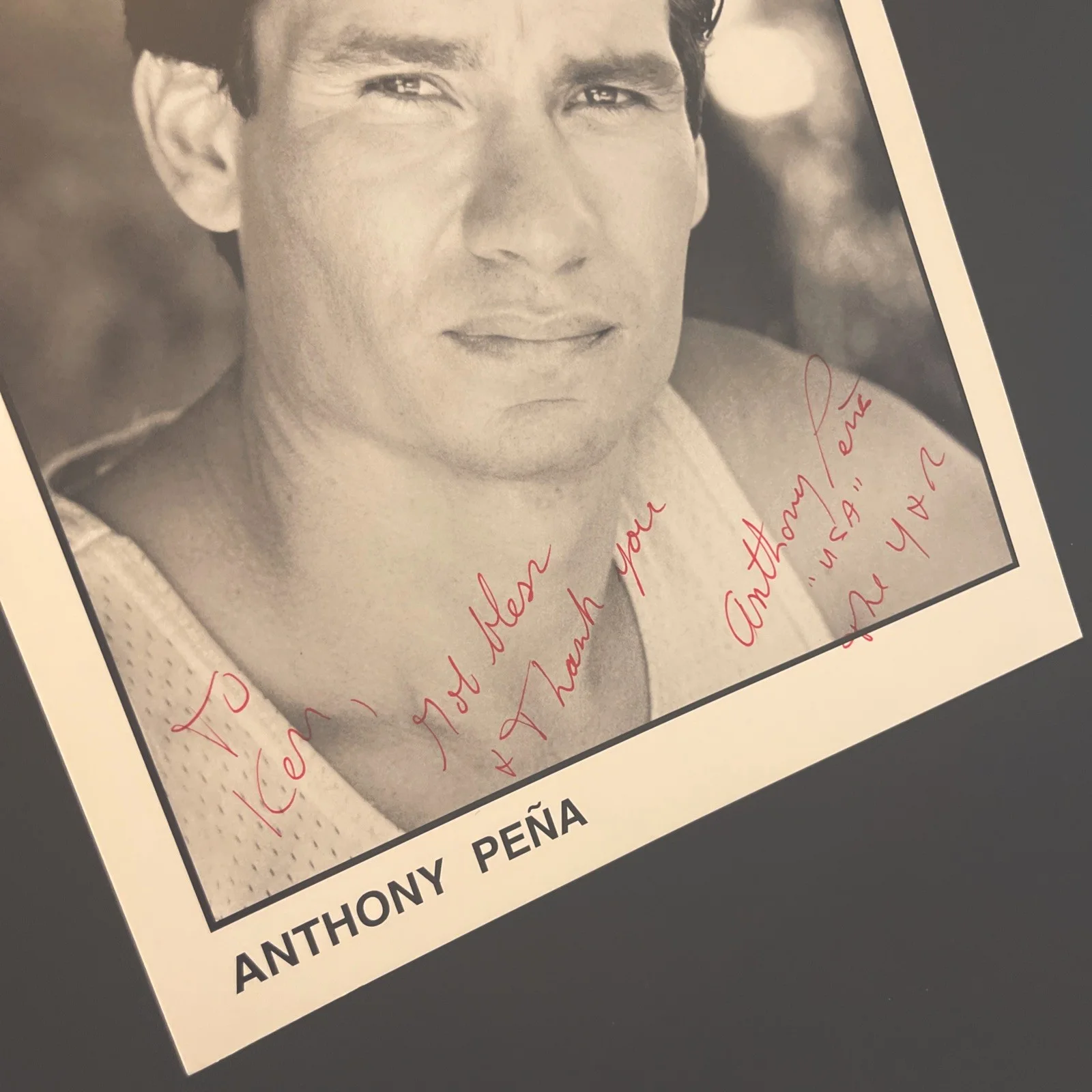 ANTHONY PENA Young & The Restless: Signed Original Celebrity Photo 8 x 10” / KSK, image 5