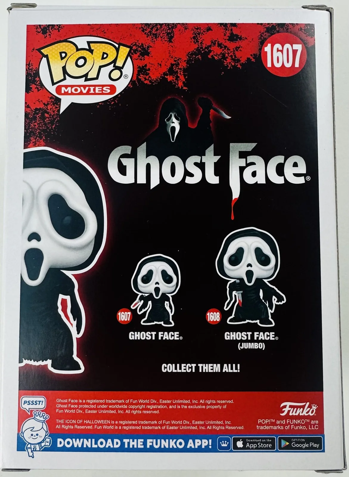 Skeet Ulrich — Skeet Ulrich signed Ghostface Funko 1607 Scream autograph Billy Loomis BAS 489, изображение 4