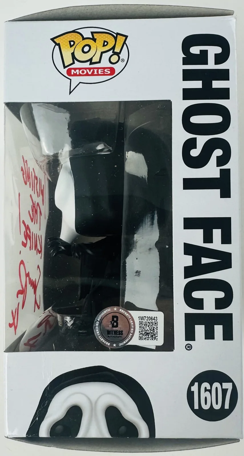 Spencer Charnas — Spencer Charnas signed Ghostface Funko Scream Twisting the Knife autograph BAS 3, image 2