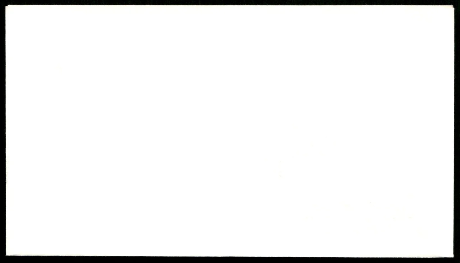 Actor Robert Urich 1st Day Cover Signed Auto -Beautiful Autograph, image 2