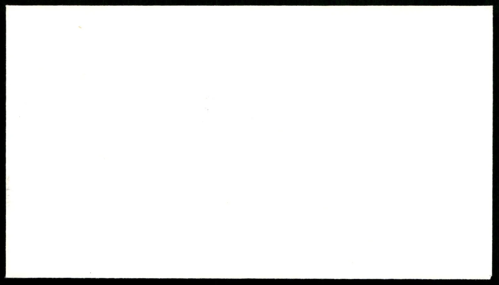 Actor Ed Asner 1st Day Cover Signed Auto -Beautiful Autograph, image 2