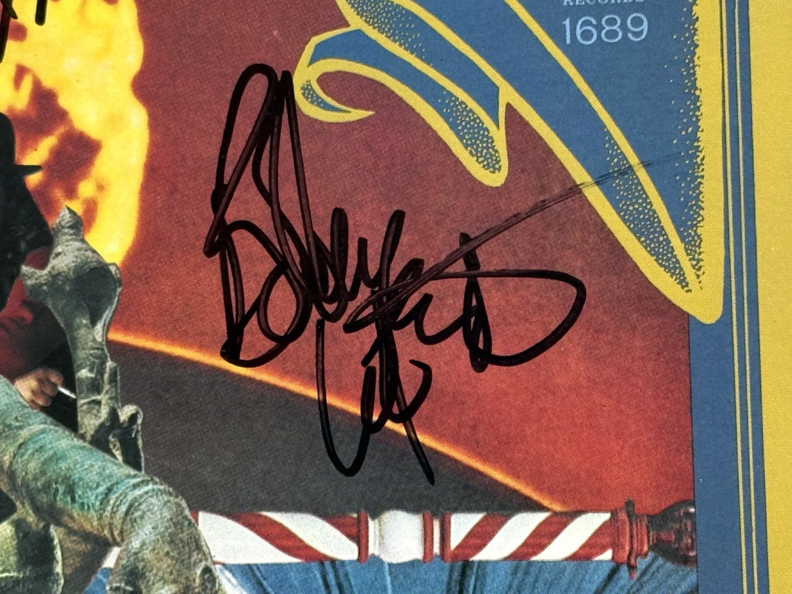Grateful Dead signed Album Bob Weir Mickey Hart 1st Lp vinyl rare Beckett loa, изображение 3