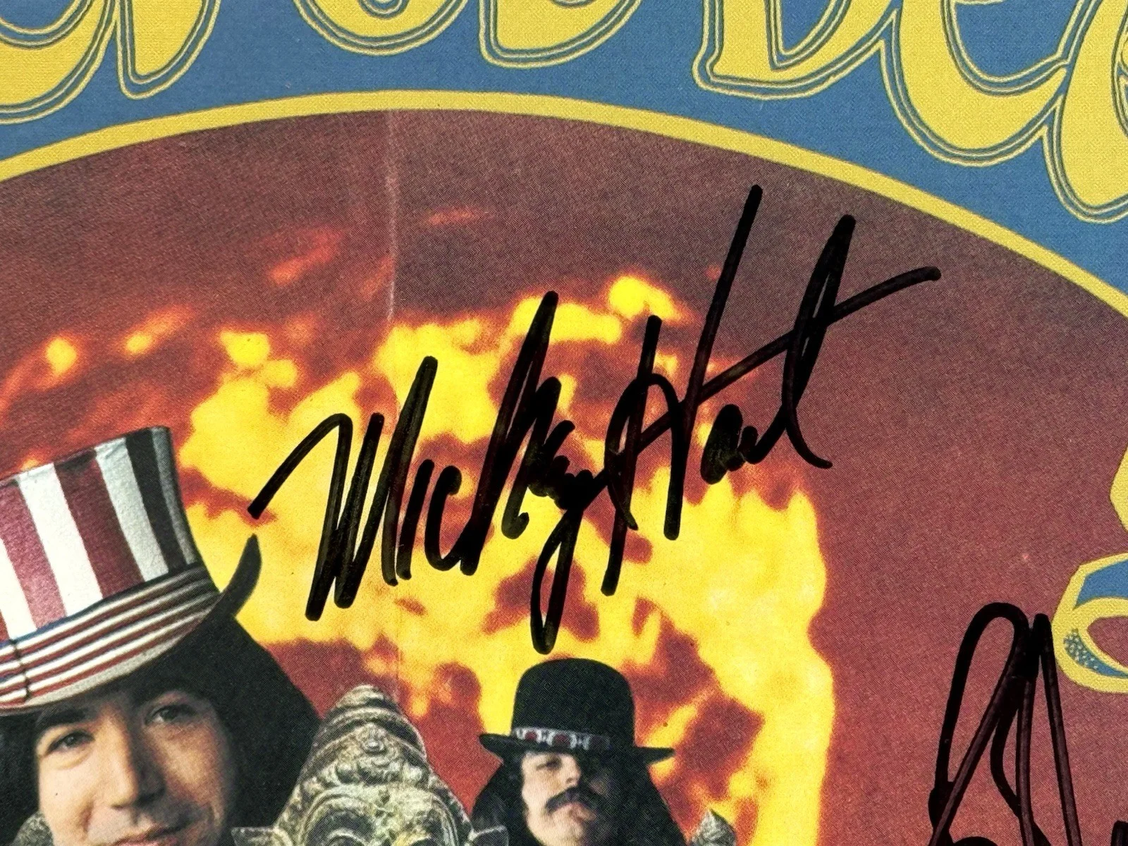Grateful Dead signed Album Bob Weir Mickey Hart 1st Lp vinyl rare Beckett loa, изображение 4