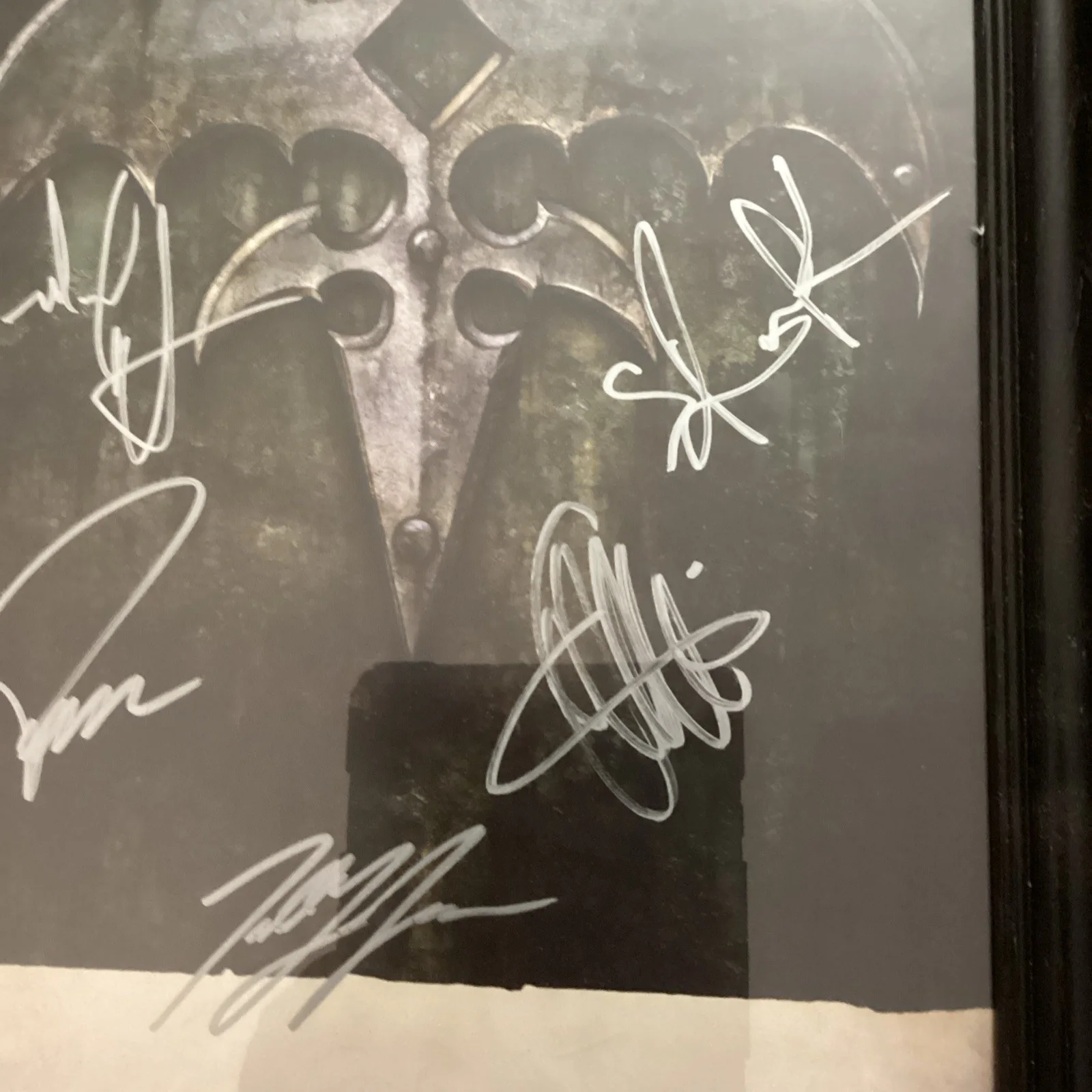 Queensrÿche Original Signed Unframed Music Poster Autographed signed in person, изображение 3