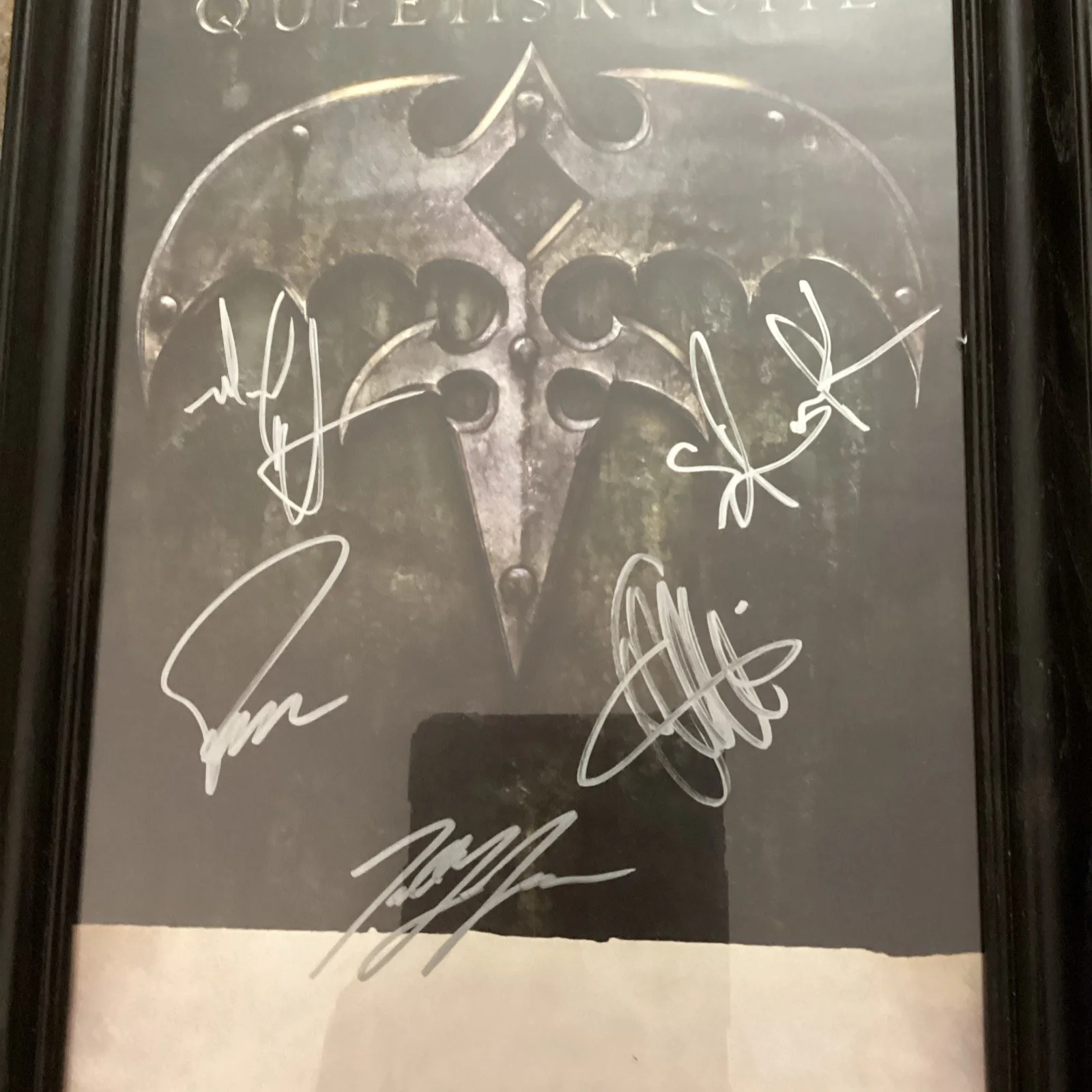 Queensrÿche Original Signed Unframed Music Poster Autographed signed in person, изображение 4