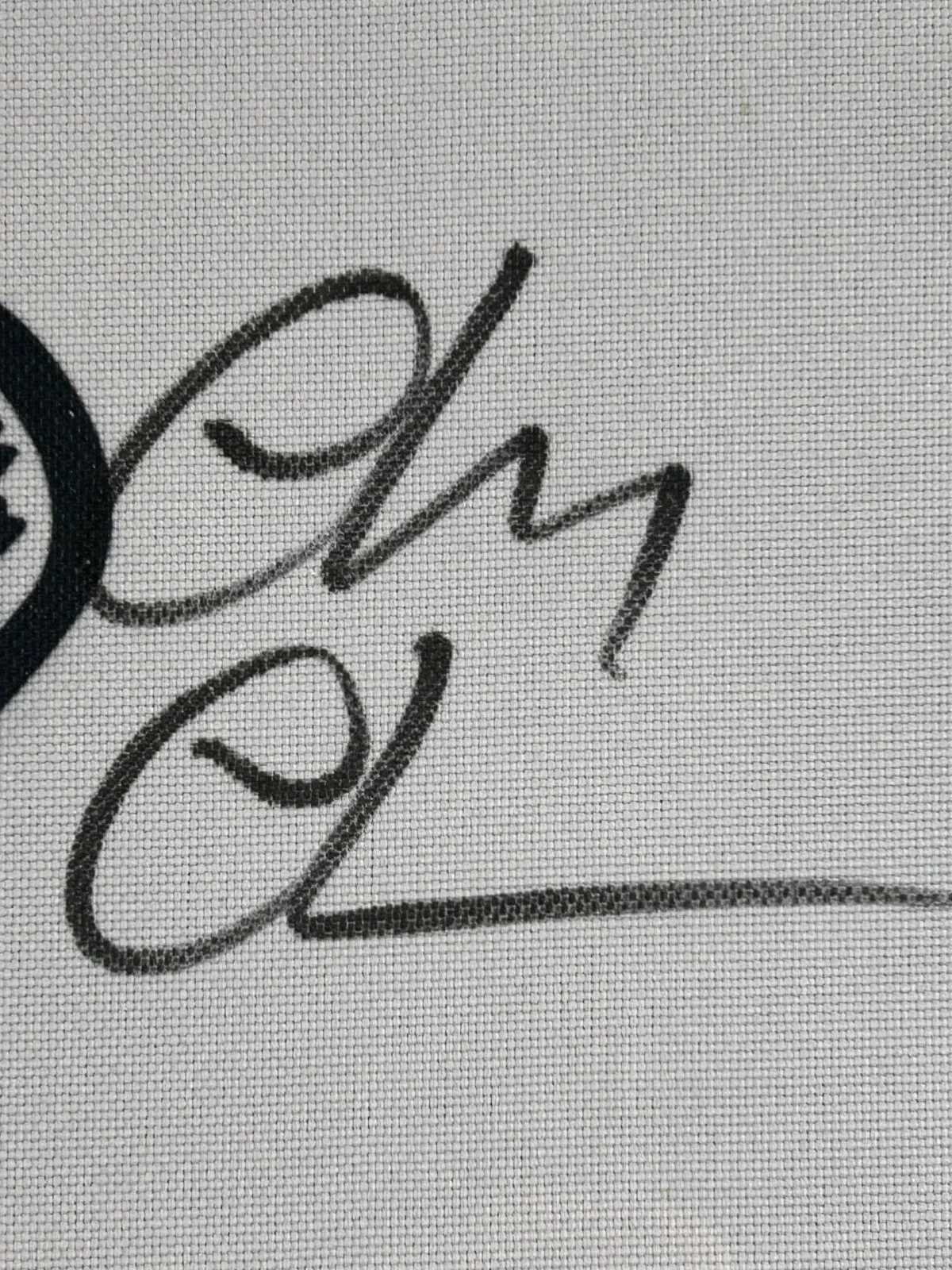 Chevy Chase Autographed Bushwood CC Flag in Deluxe Custom 27"x29" Frame JSA COA, изображение 3