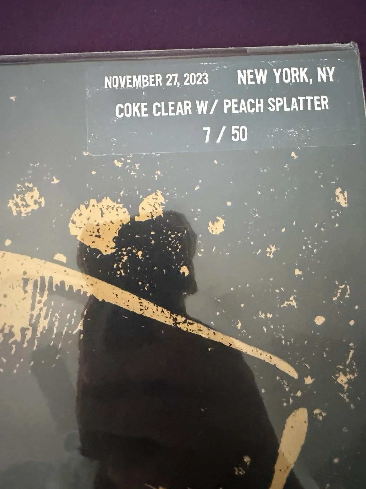 Ice Nine Kills SIGNED Kiss of Death Tour Vinyl New York City Show Exclusive /50, изображение 2