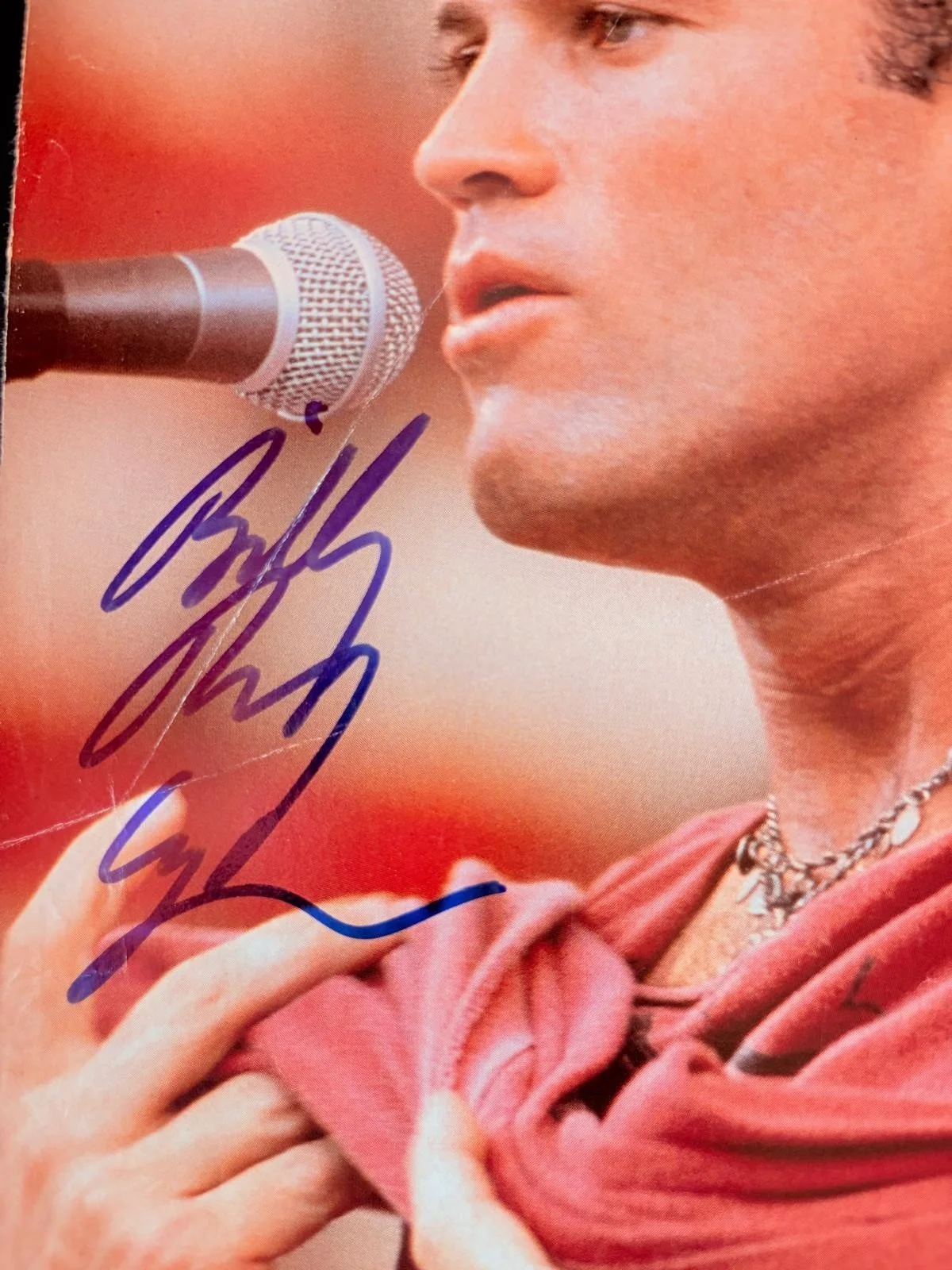 Billy Ray Cyurs — BILLY RAY CYRUS SIGNED AUTOGRAPHED MAGAZINE PAGE HANNAH MONTANA PSA C, изображение 2