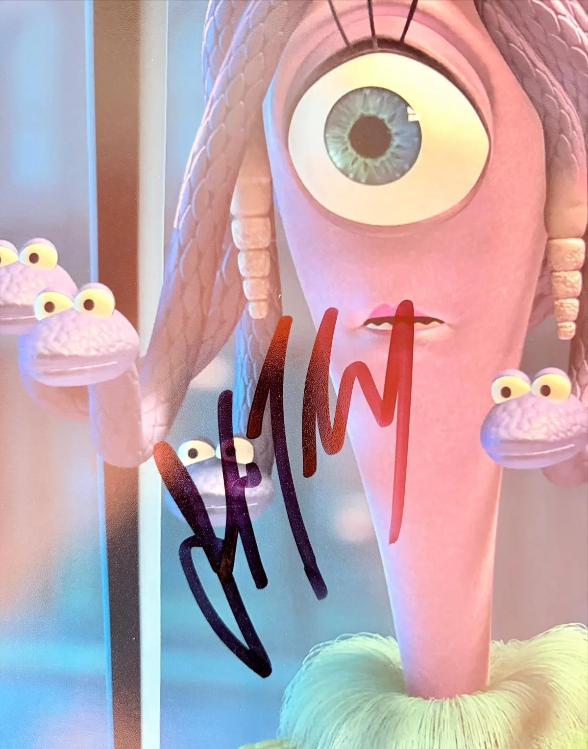 Jennifer Tilly — JENNIFER TILLY SIGNED AUTOGRAPHED 8X10 PHOTO MONSTERS AT WORK SEED OF CHUCKY PSA, image 2