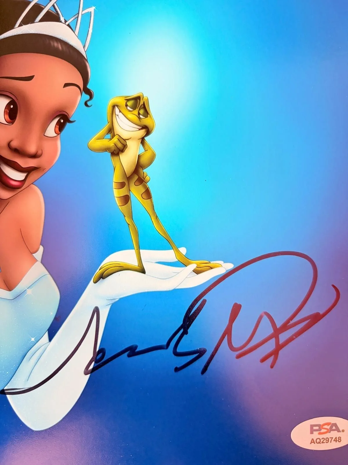 Anika Noni Rose — ANIKA NONI ROSE SIGNED AUTOGRAPHED 8X10 PHOTO THE PRINCESS AND THE FROG PSA, изображение 2