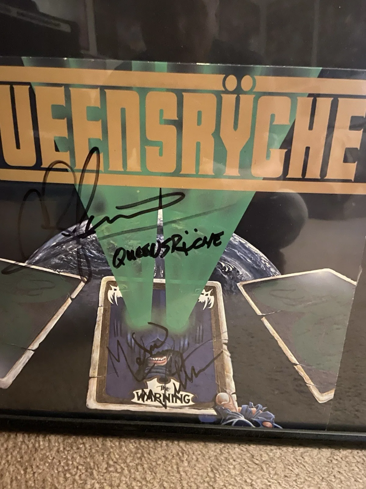 Queensryche Signed Album, image 2