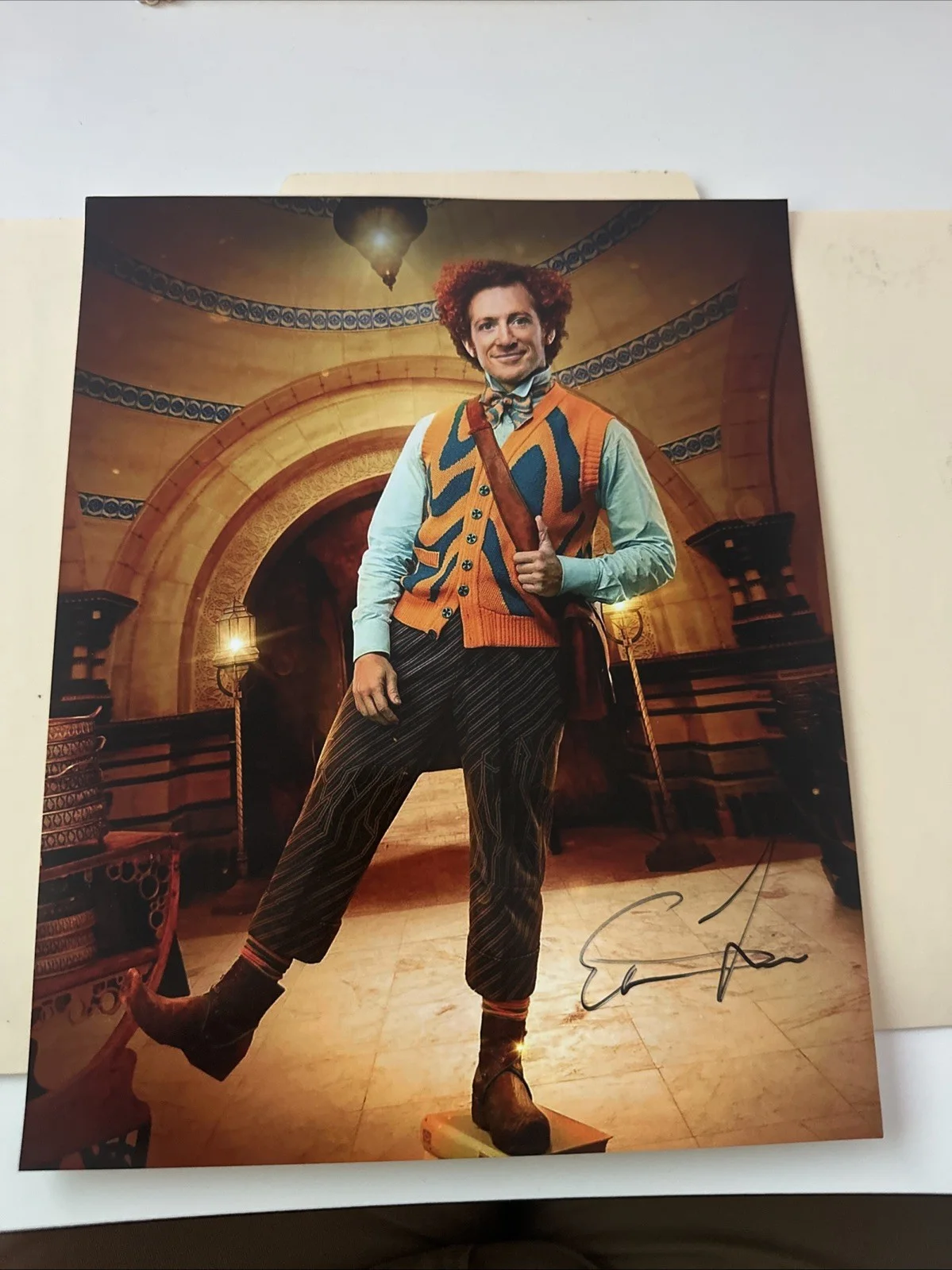 Ethan Slater — ETHAN SLATER... Wicked 's Boq - SIGNED 8x10 Photo, image 2