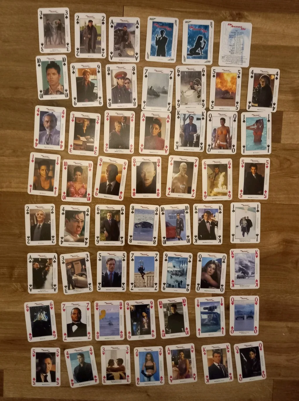 007 James Bond Die Another Day 52 Original Pictures Playing Cards, image 2