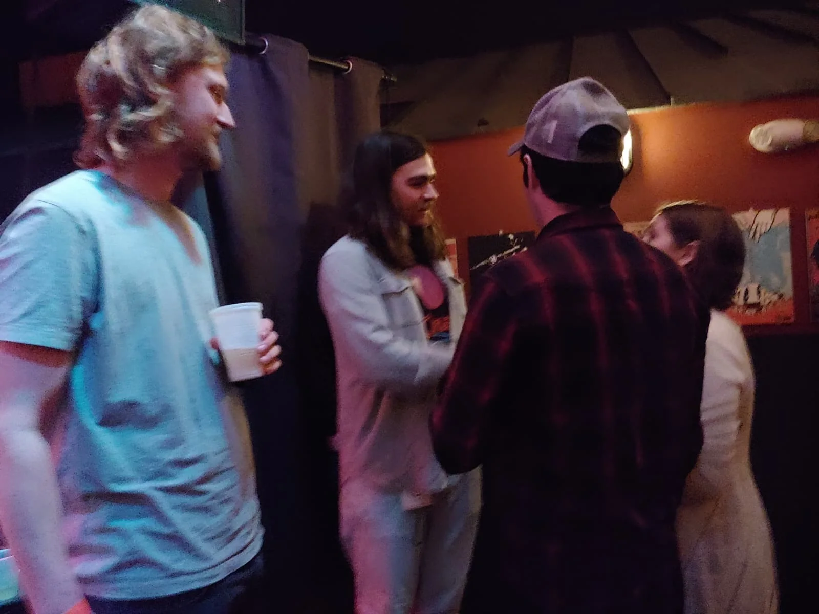 CAAMP Boys Red Marble Vinyl Signed Taylor Meier Evan Westfall Matt Vinson 2019, image 5