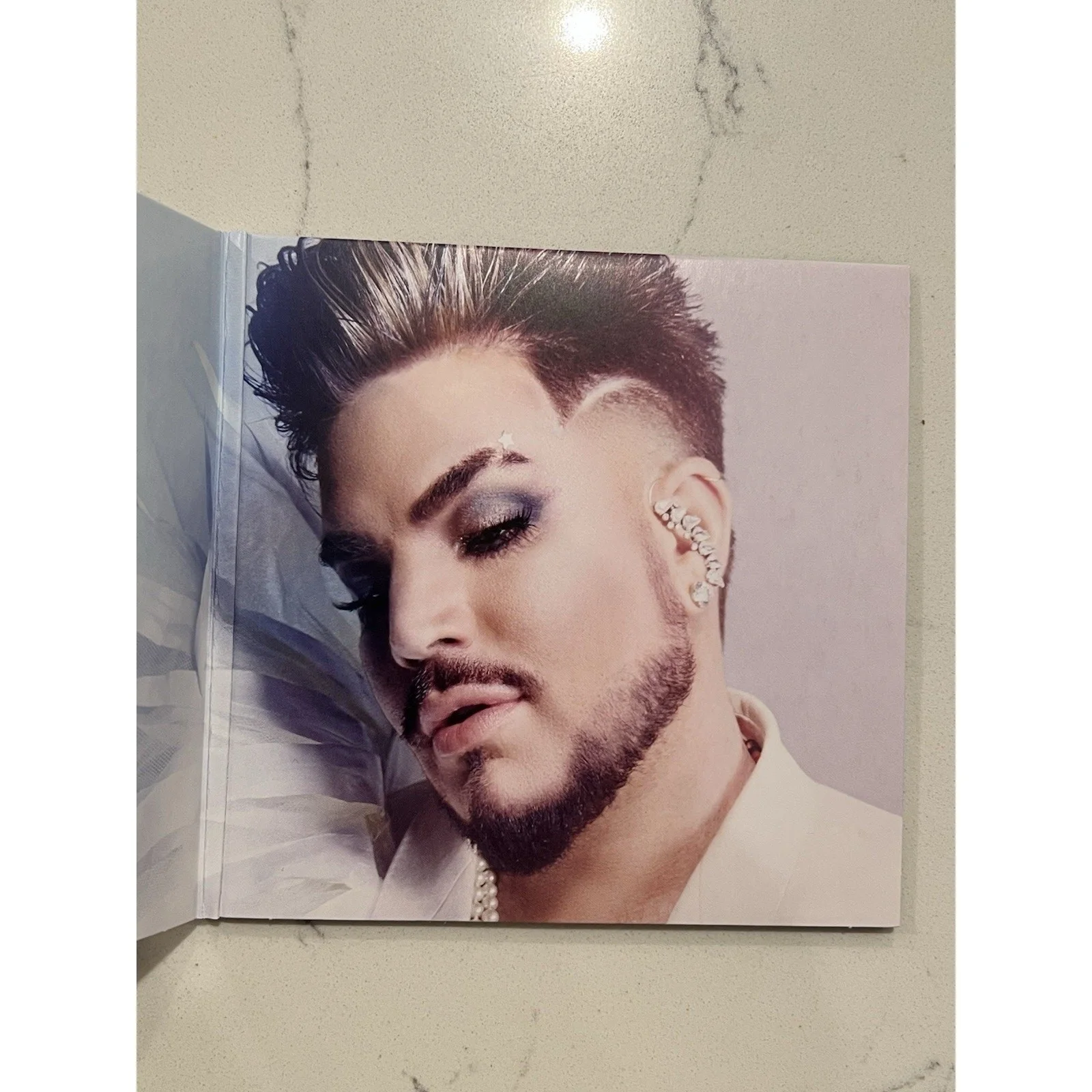 Adam Lambert - COA High Drama Cd with Signed / Autographed Art card ACOA #3, изображение 3