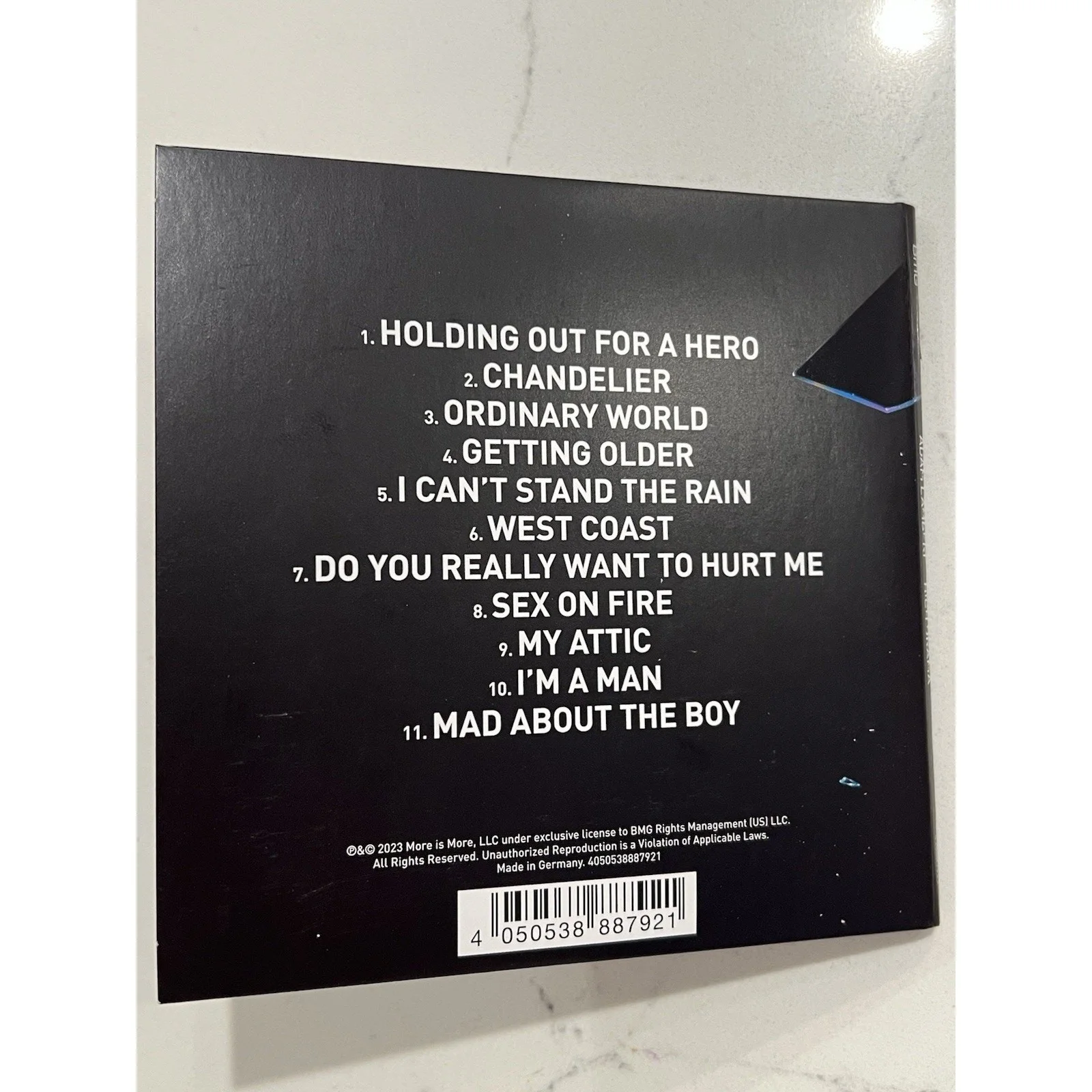 Adam Lambert - COA High Drama Cd with Signed / Autographed Art card ACOA #3, изображение 4
