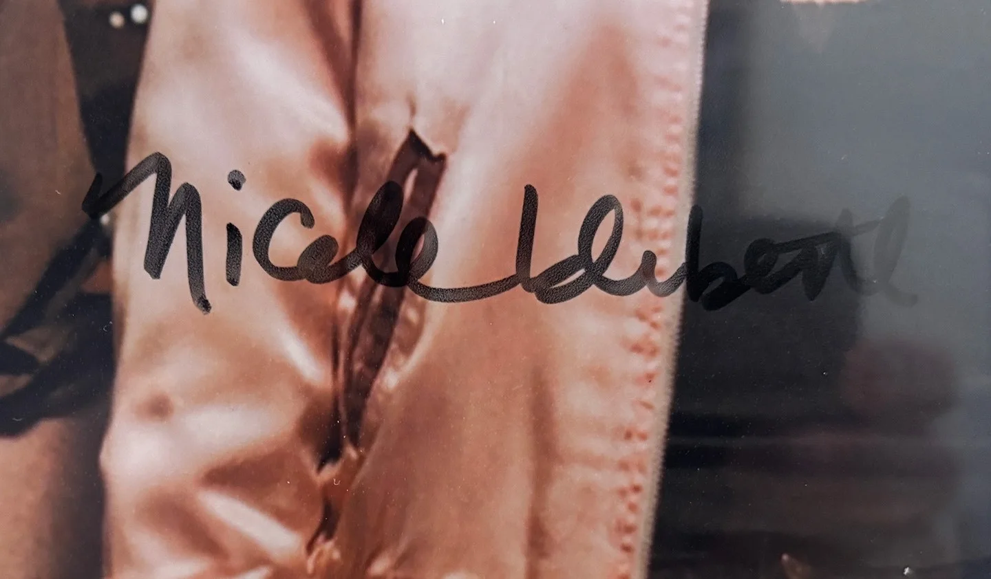 Nicole LaLiberte, George Griffith — Twin Peaks two Signed autographs in frame Nicole LaLiberte and George Griffith, изображение 4