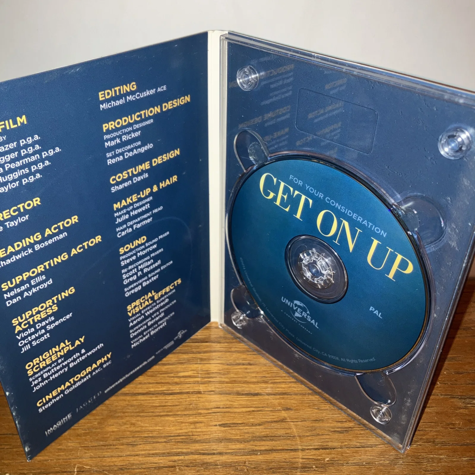 *RARE* 🔥GET ON UP 🔥FYC- James Brown biopic w/Chadwick Boseman, Viola Davis, изображение 2