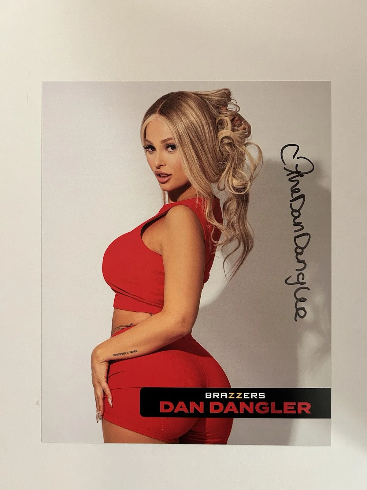 The Dan Dangler — Adult Star Dan Dangler Autograph 8x10 Photo Signed AVN Brazzers