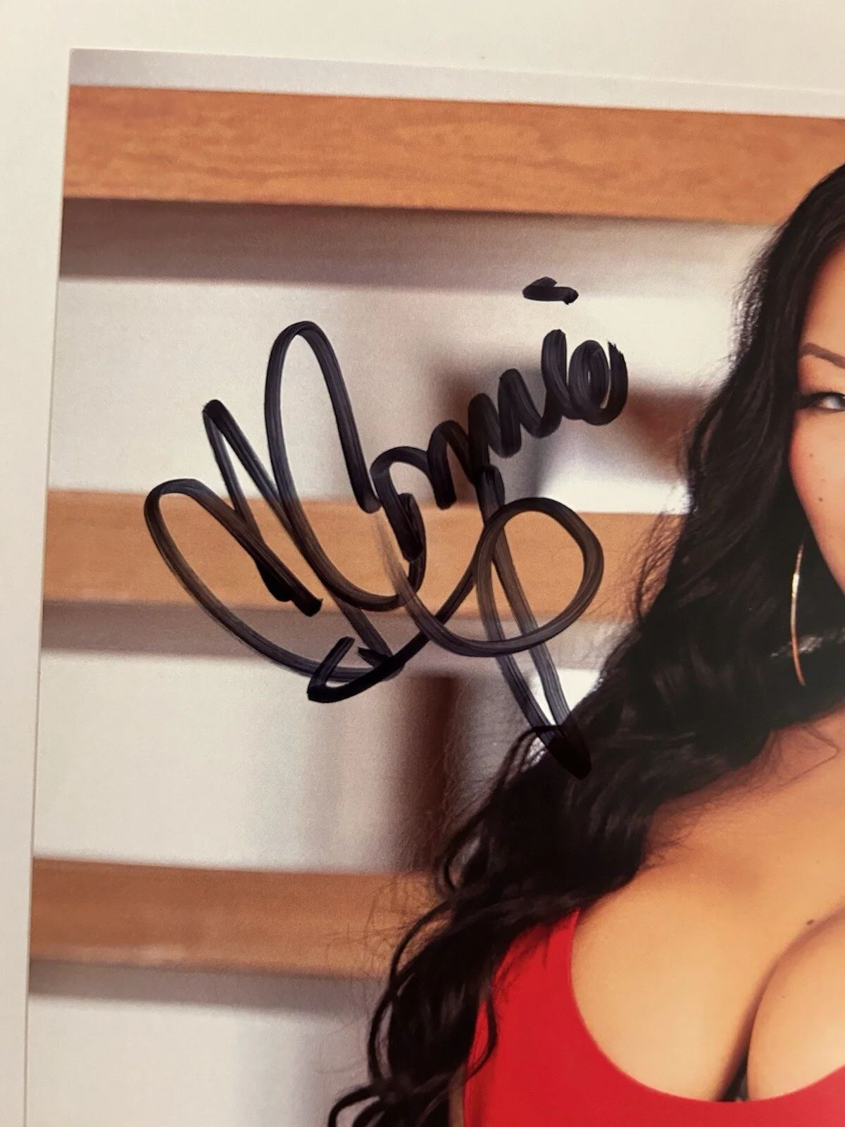 Connie Perignon — Connie Perignon (Adult Film Star) Signed HOT SEXY MODEL 8x10 Photo PROOF, изображение 2