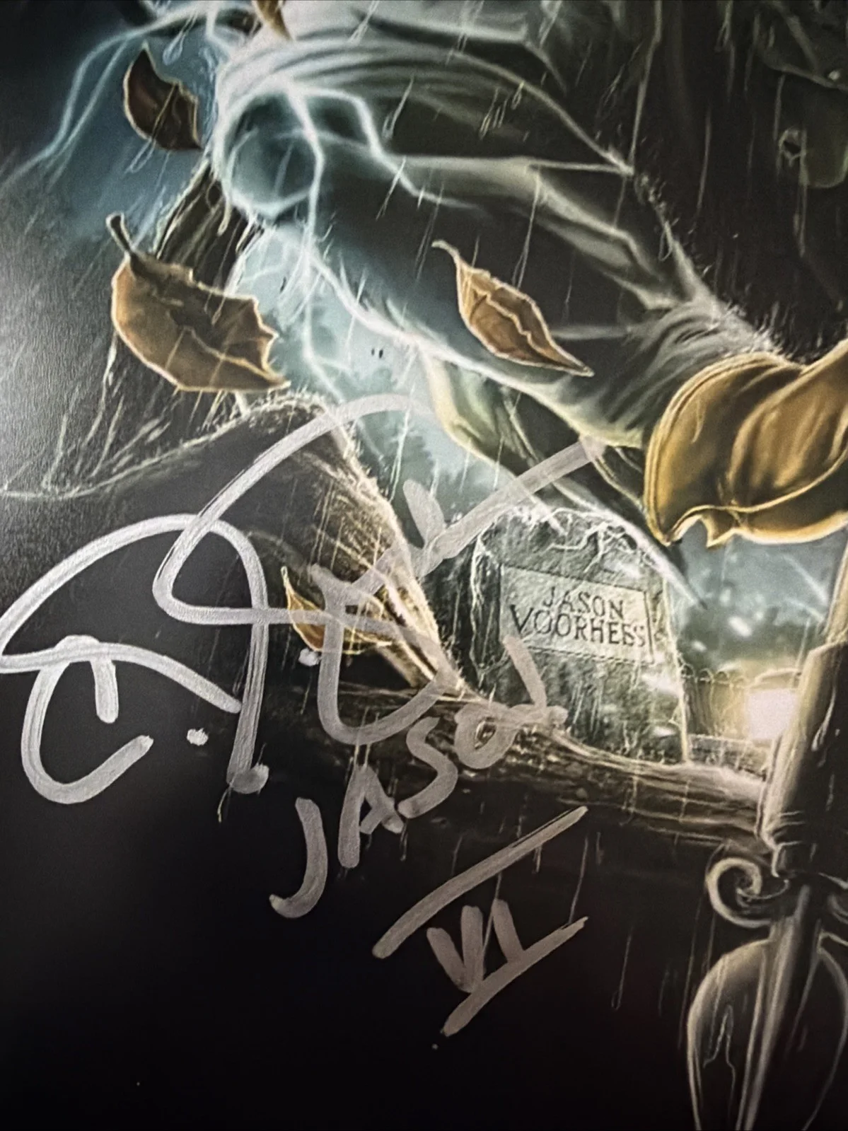 Friday The 13th CJ Graham signed Jason Voorhees 8x10 JSA Authentic Autograph, изображение 4