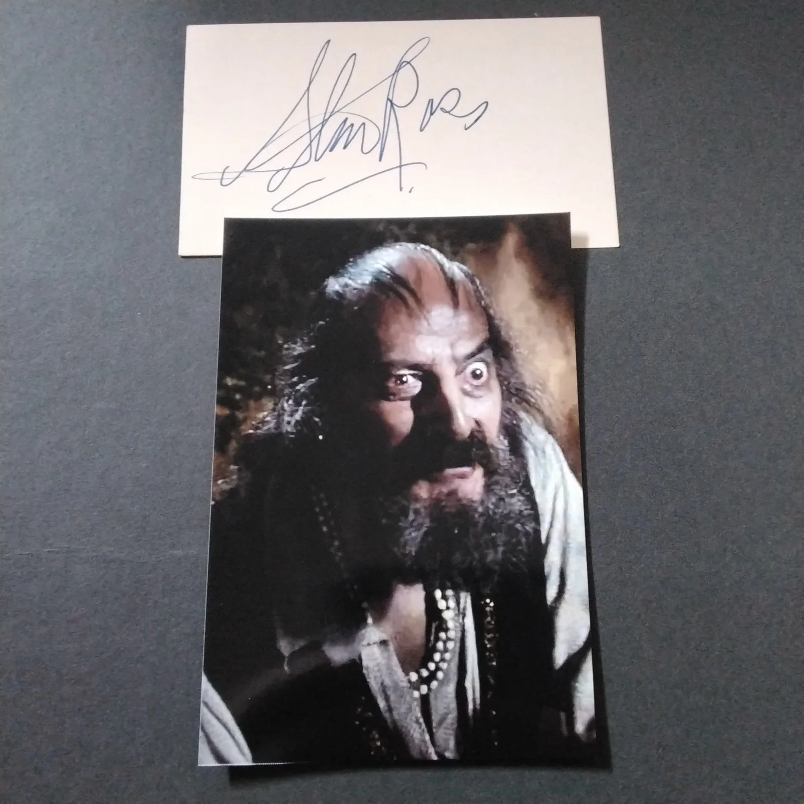 Stan Ross SIGNED Card Photo Movie Actor What's Up Doc? Mask I'M With You, изображение 2