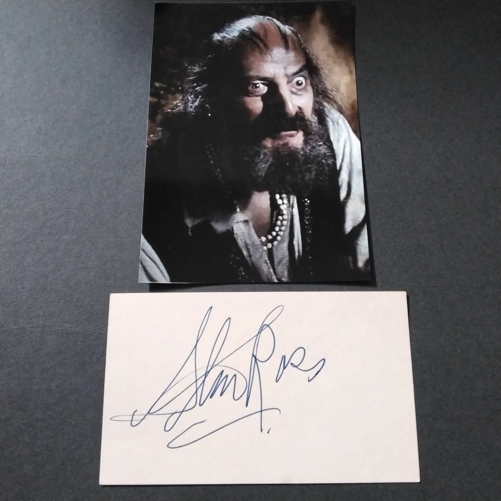 Stan Ross SIGNED Card Photo Movie Actor What's Up Doc? Mask I'M With You, изображение 5