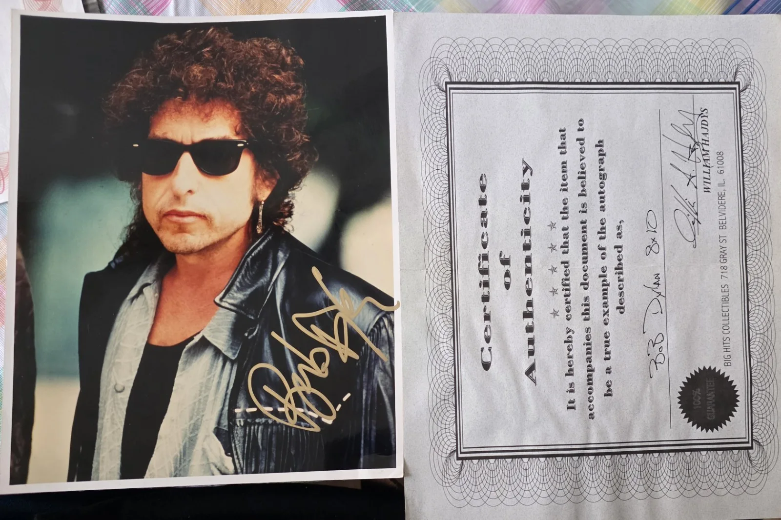 Bob Dylan Original Autographed 8x10 Music Photographs w/ Authentication, image 5