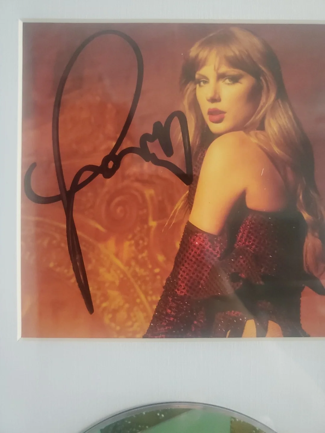 Taylor Swift The Life Of A Showgirl Signed Cd 3 Double Cat Heart, изображение 2