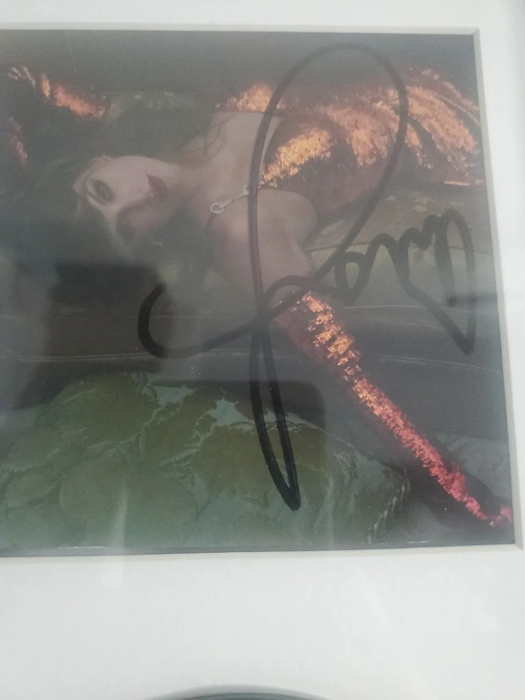 Taylor Swift The Life Of A Showgirl Signed Cd 2 Double Heart Cat Heart, изображение 3