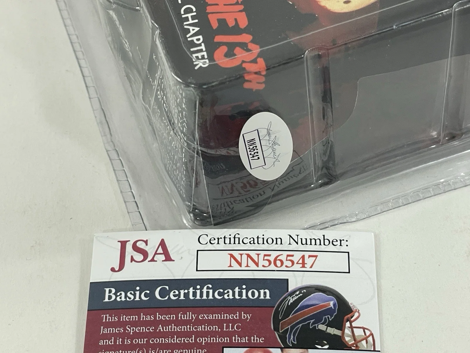 Ted White — Friday The 13th 4 Ted White Signed NECA Jason Battle Damage Action Figure JSA, image 5