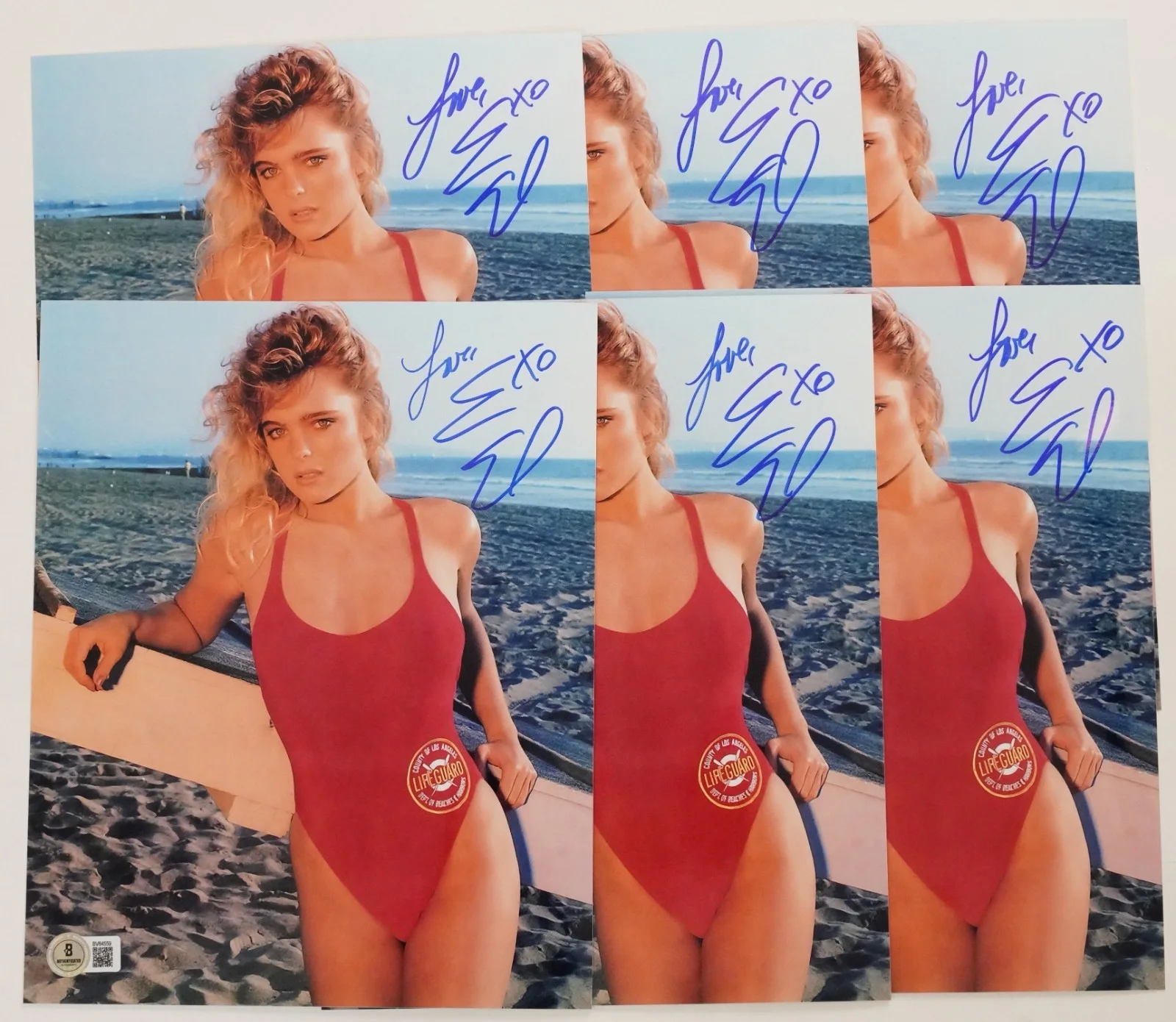 Erika Eleniak — Erika Eleniak Signed Baywatch 8x10 Photo BAS COA Playboy Model Picture Auto'd A, image 3