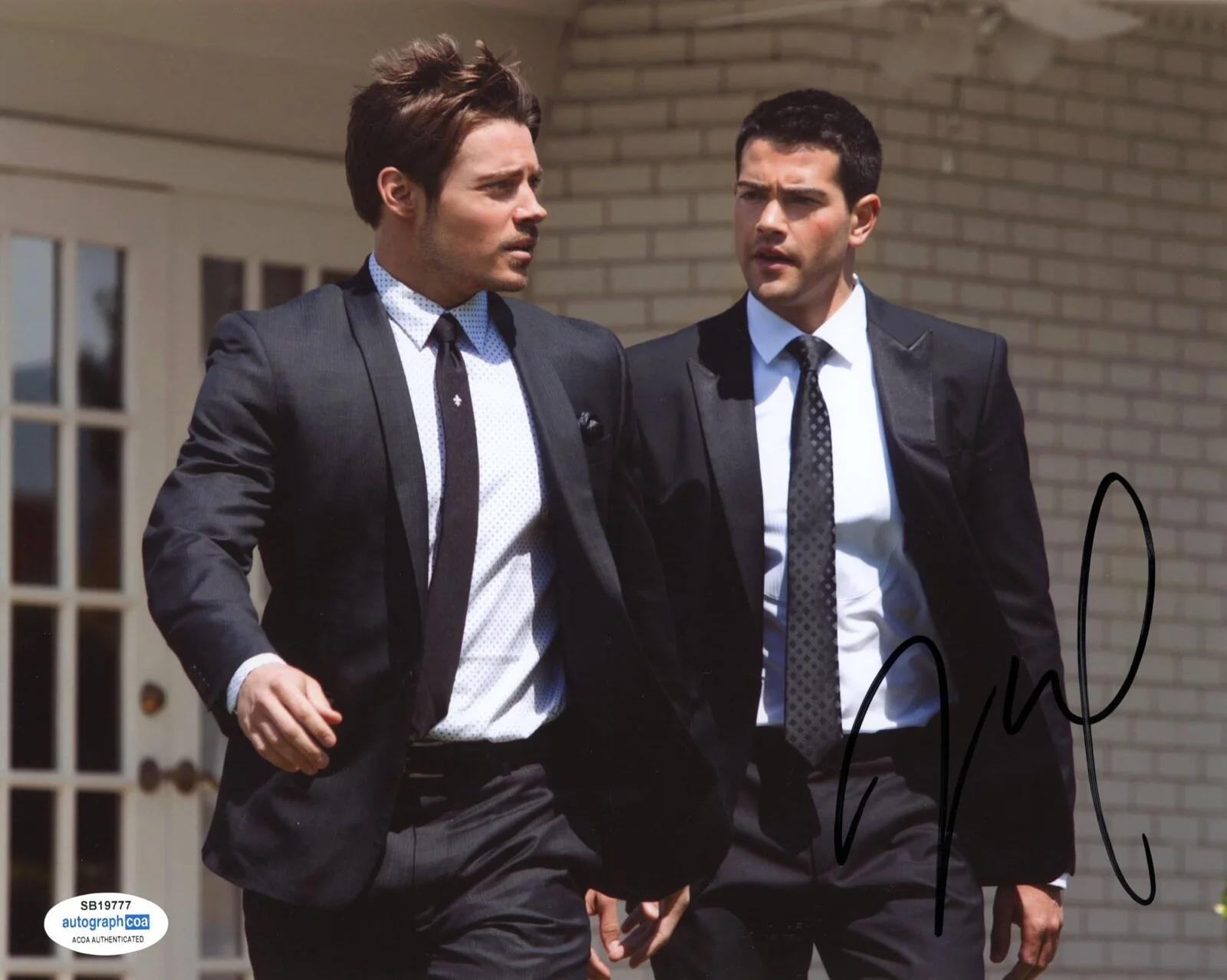 JESSE METCALFE — Jesse Metcalfe signed "DALLAS" 8x10 Photo PROOF a JOHN TUCKER Hot Sexy ACOA COA, изображение 3