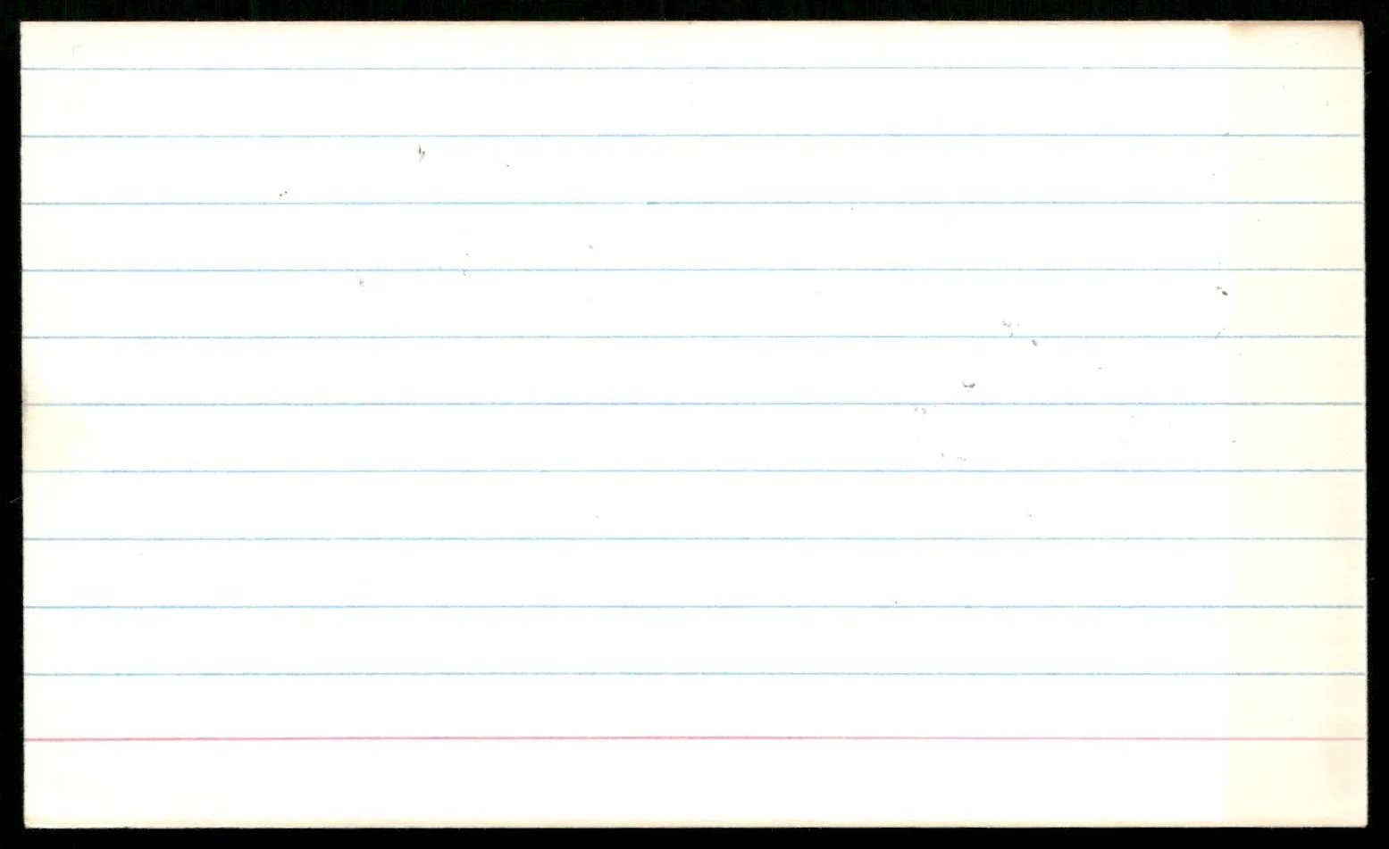 Actor Michael Conrad Signed Vintage Index Card -Beautiful Autograph, image 2
