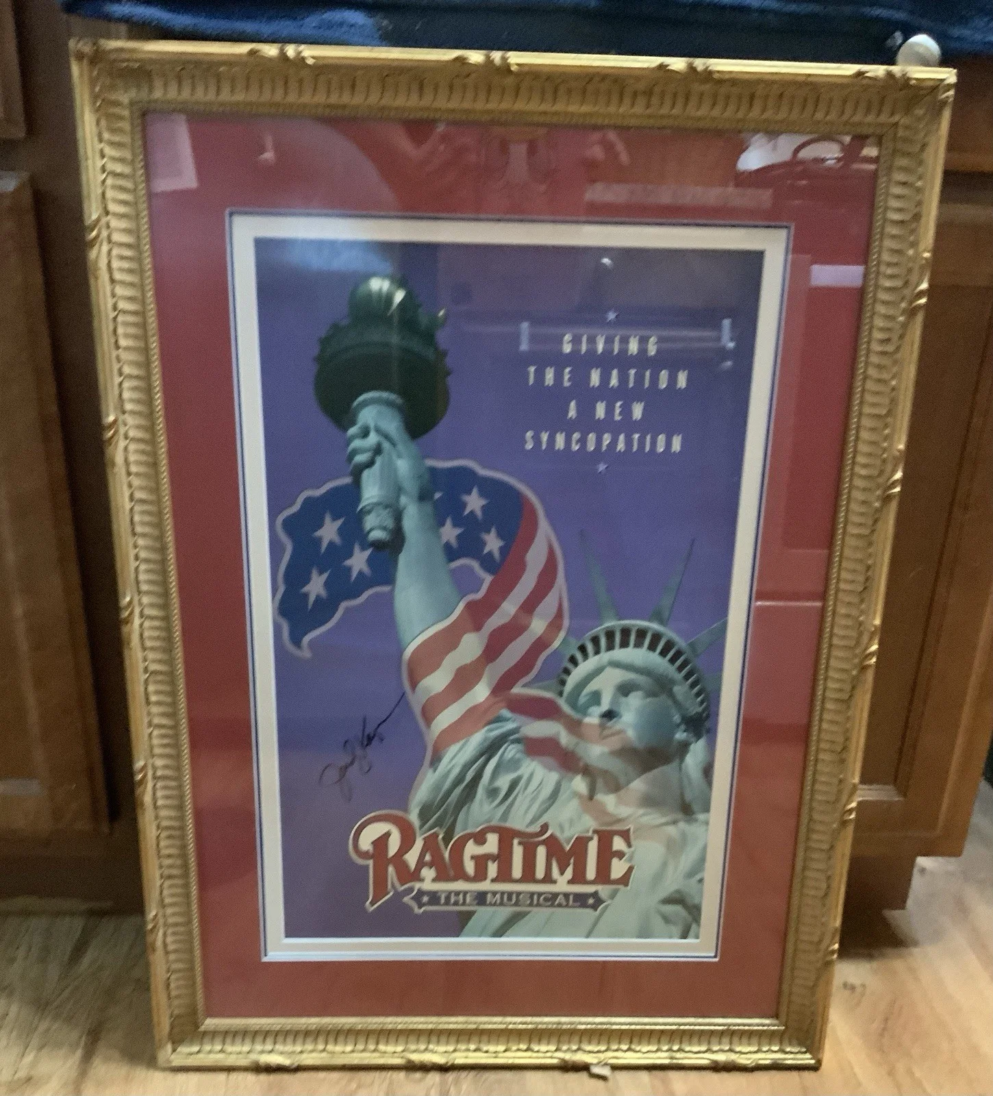 Ragtime Broadway Musical Poster 1998 Signed Autographed Judy Kaye, image 2