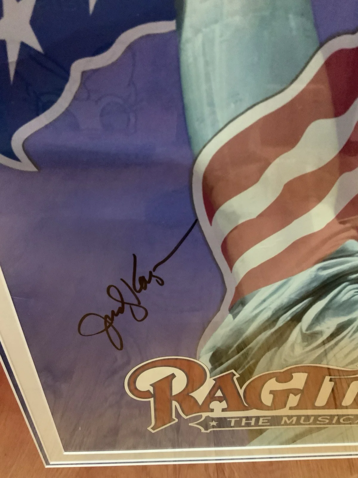 Ragtime Broadway Musical Poster 1998 Signed Autographed Judy Kaye, image 3
