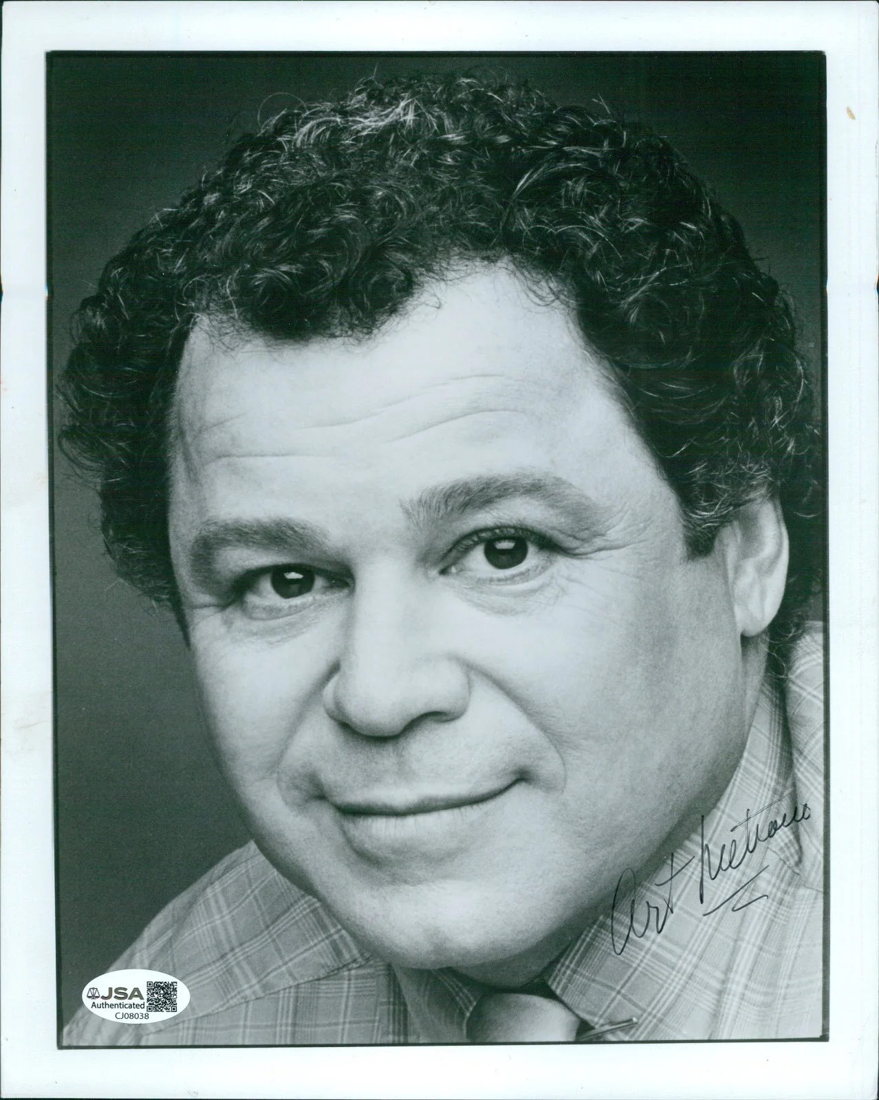 Art Metrano — Art Metrano Actor Signed 8x10 Glossy Photo JSA Authenticated Scratches Kinks