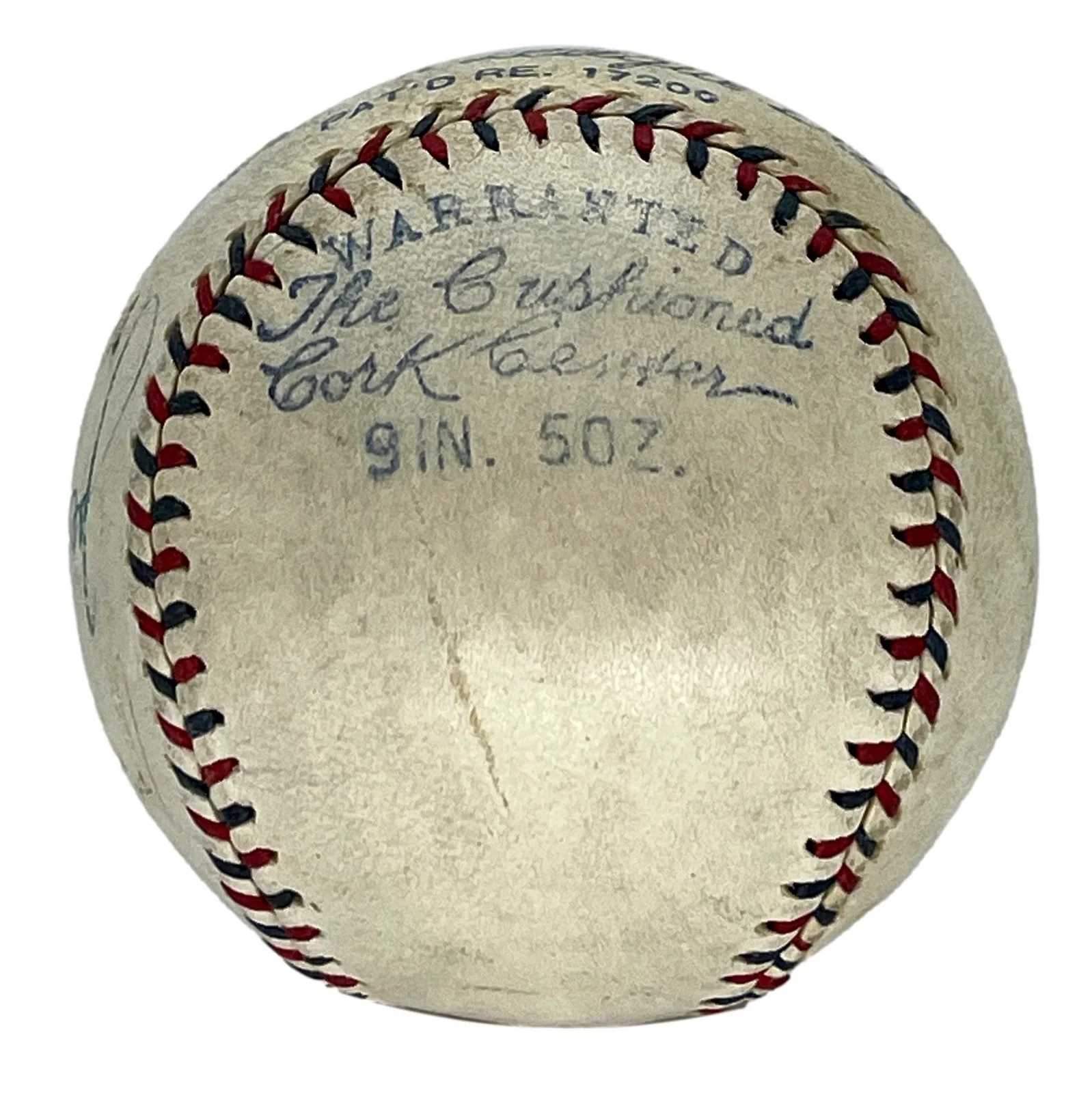Joe Cronin/Bill Terry Signed/Autographed OAL Harridge Baseball PSA/DNA LOA 06061, изображение 4