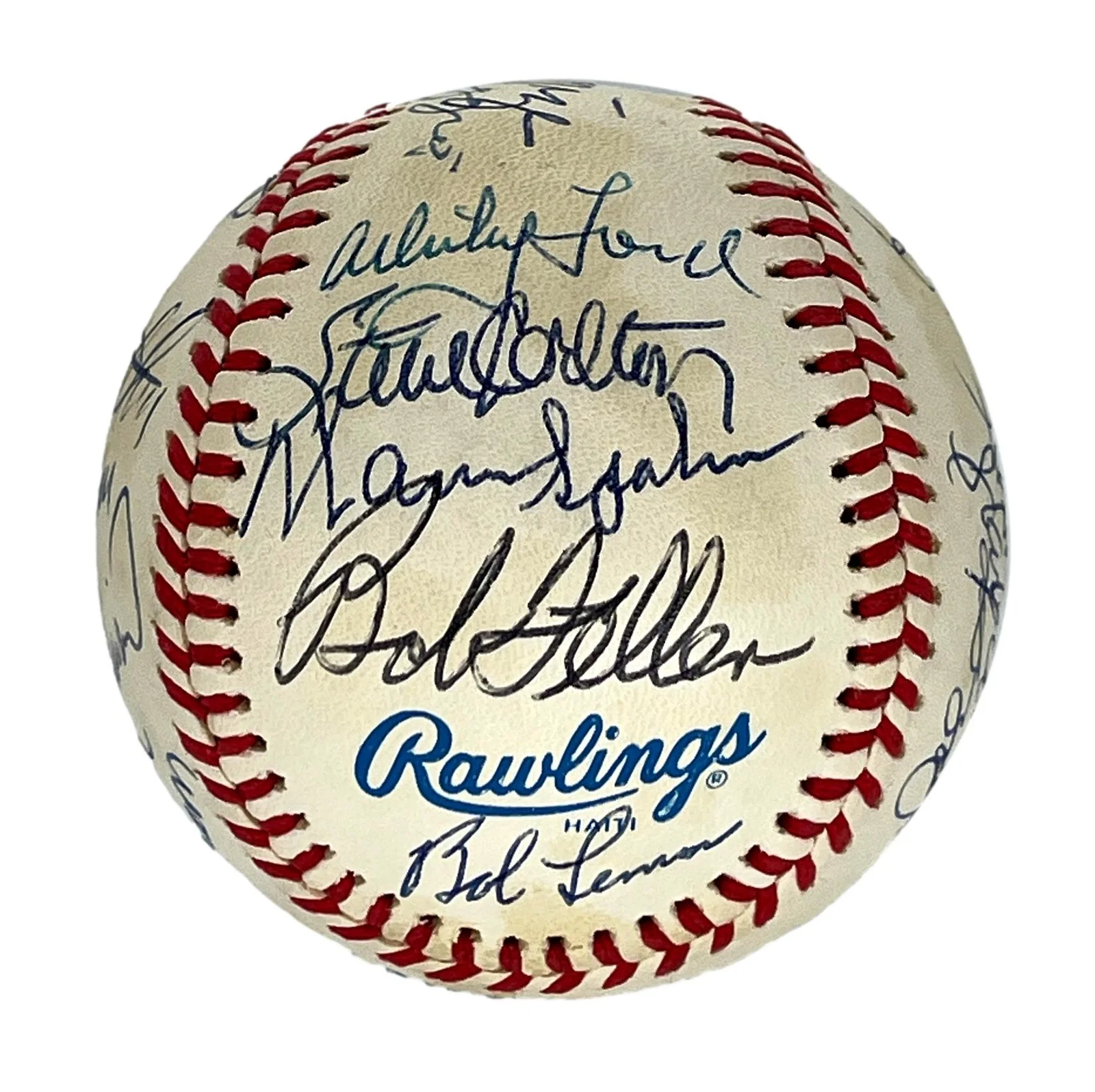 Hall of Famers Multi-Signed/Auto (23) Signs OAL/Brown Baseball PSA/DNA 206058, изображение 4