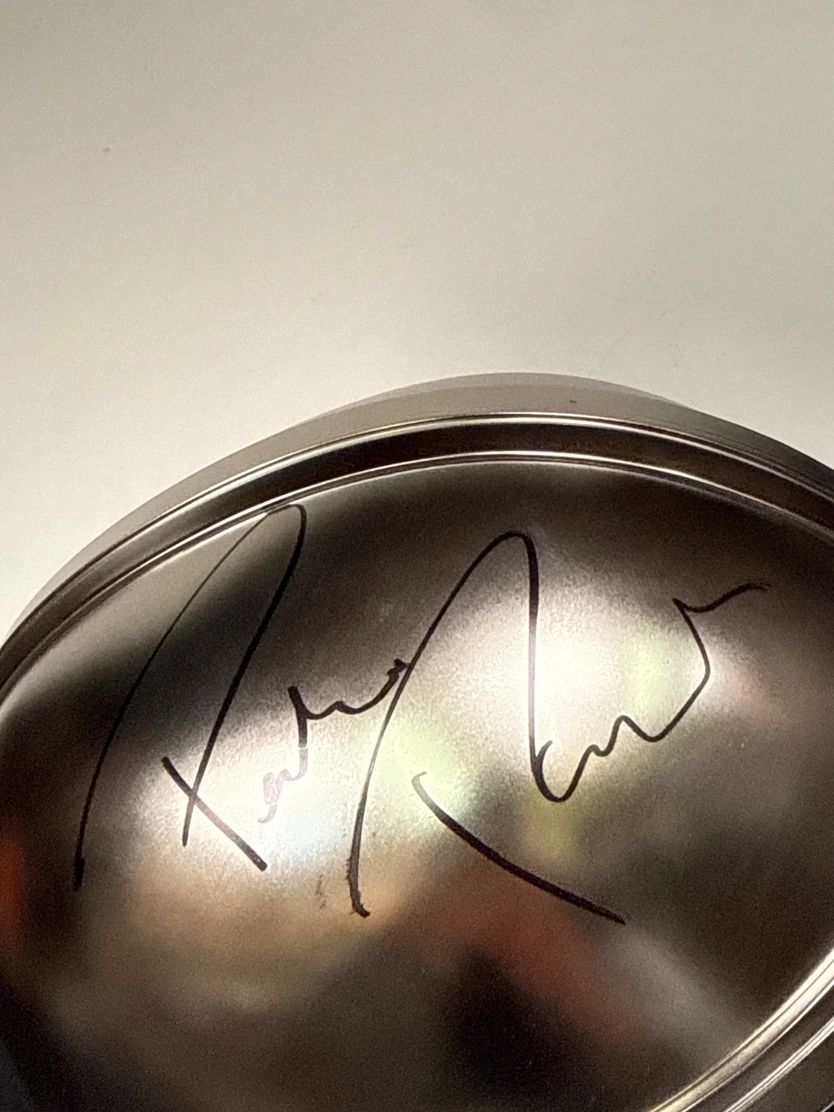 Pedro Pascal — Pedro Pascal Signed Star Wars Black Series The Mandalorian FS Helmet PSA AQ39478, image 4