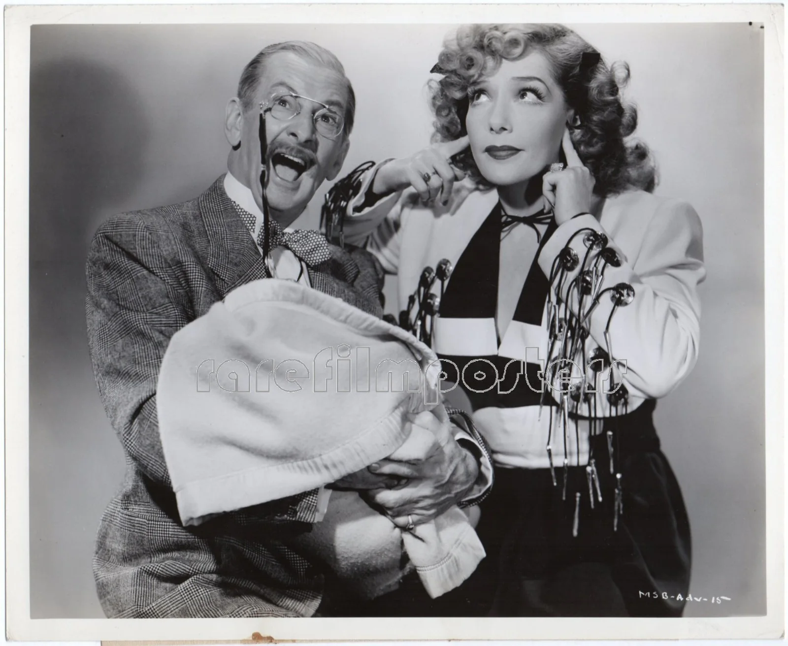 MEXICAN SPITFIRE’S BLESSED EVENT 1943 Lupe Velez, Leon Errol 4 10x8 STILLS, изображение 4
