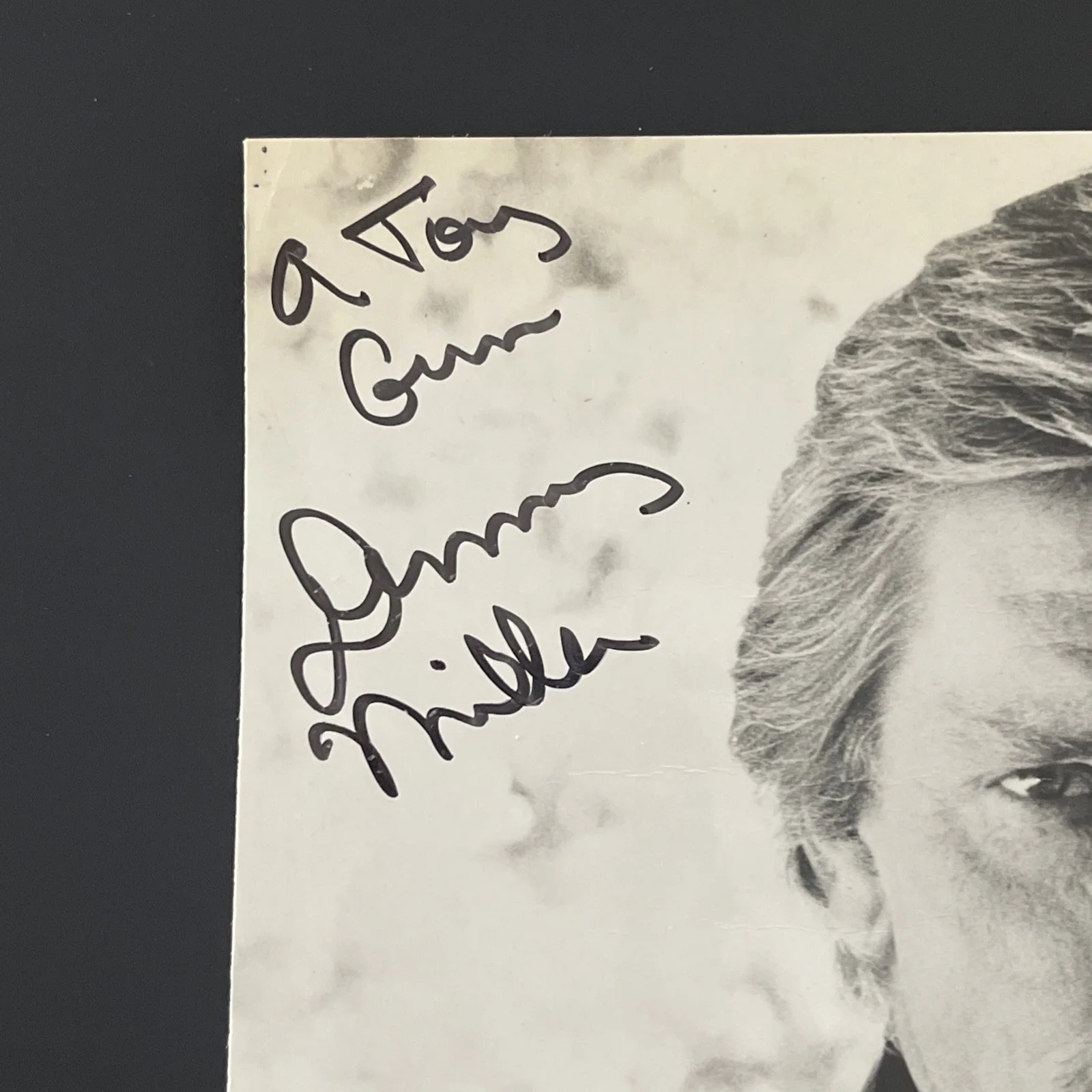 DENNY MILLER Acting Legend: Hand Signed Original Celebrity Photo 8 x 10” / KSK, изображение 2