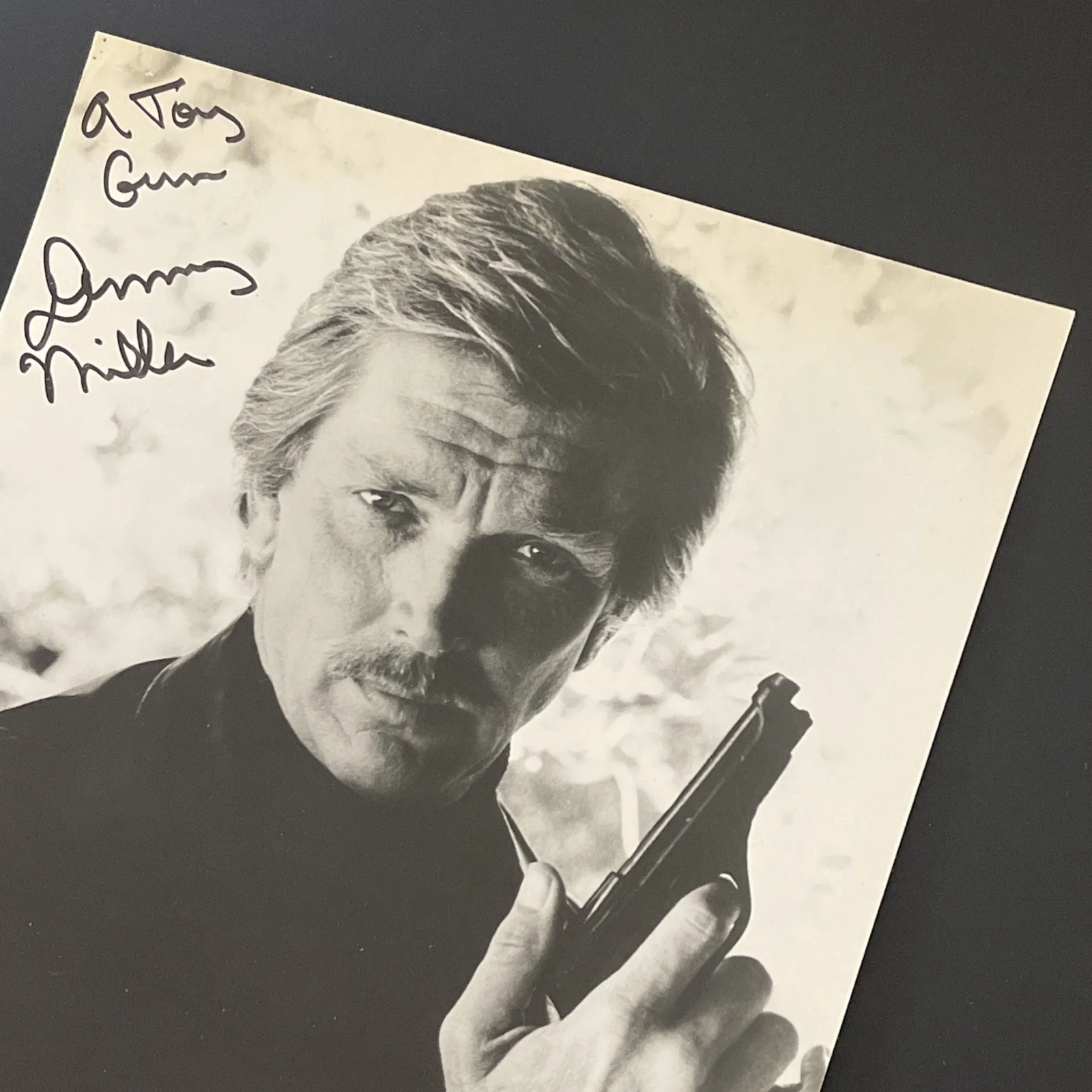 DENNY MILLER Acting Legend: Hand Signed Original Celebrity Photo 8 x 10” / KSK, изображение 3