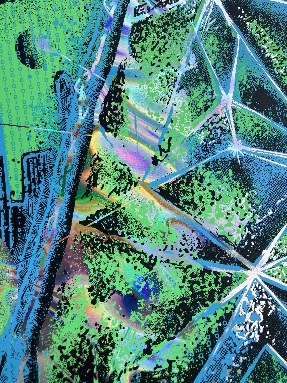 STS9 and Lotus Poster - The Eastern Atlanta 2026 Holo Swirl Foil Signed AP, изображение 3