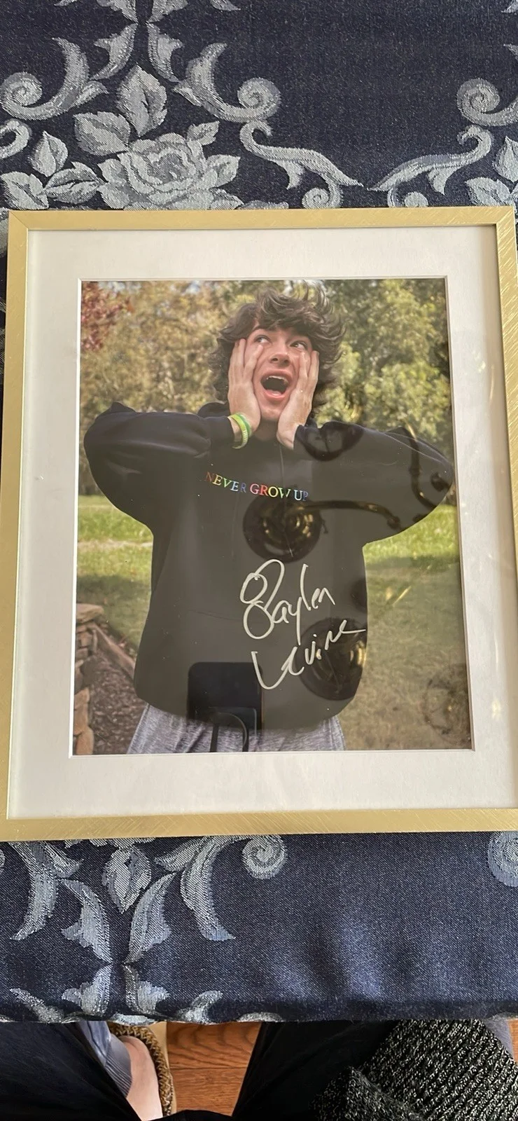 Baylen Levine — BAYLEN LEVINE SIGNED AUTOGRAPH 8x10 FRAMED PHOTO