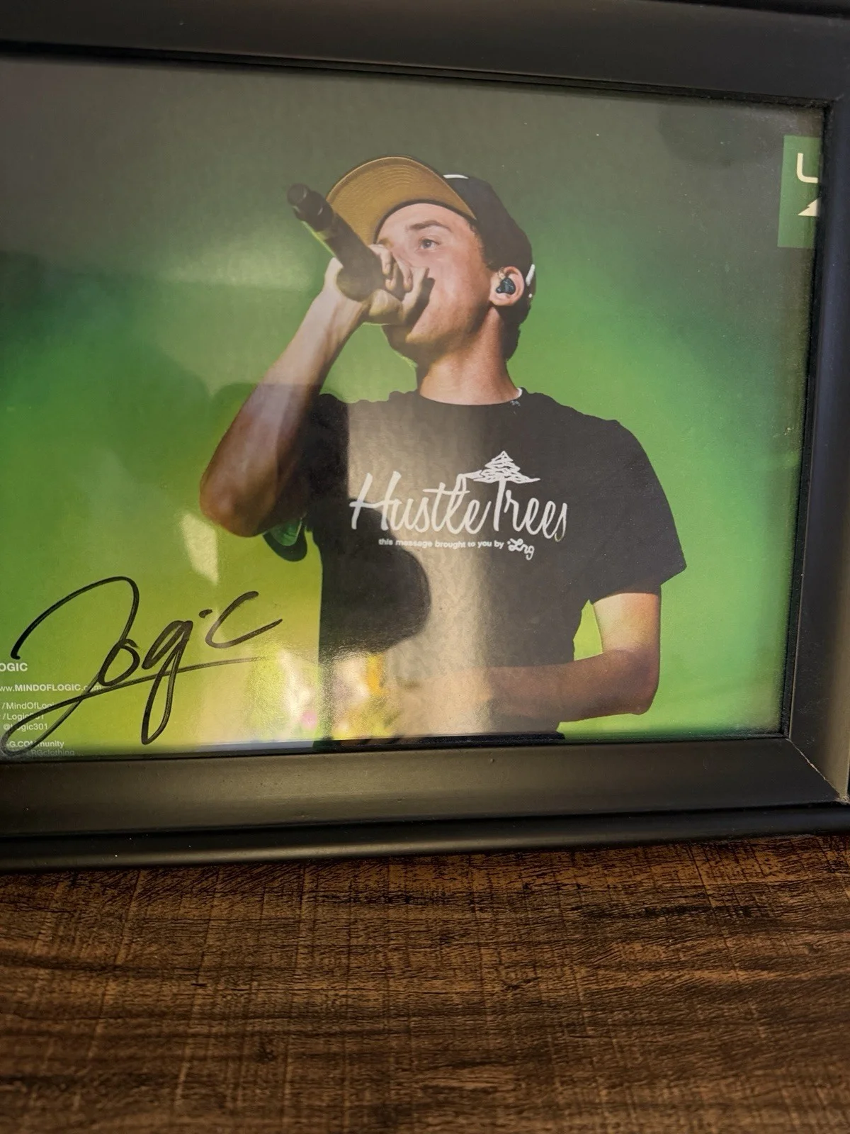 LOGIC Autographed Original Signed Photo from 2013, image 2