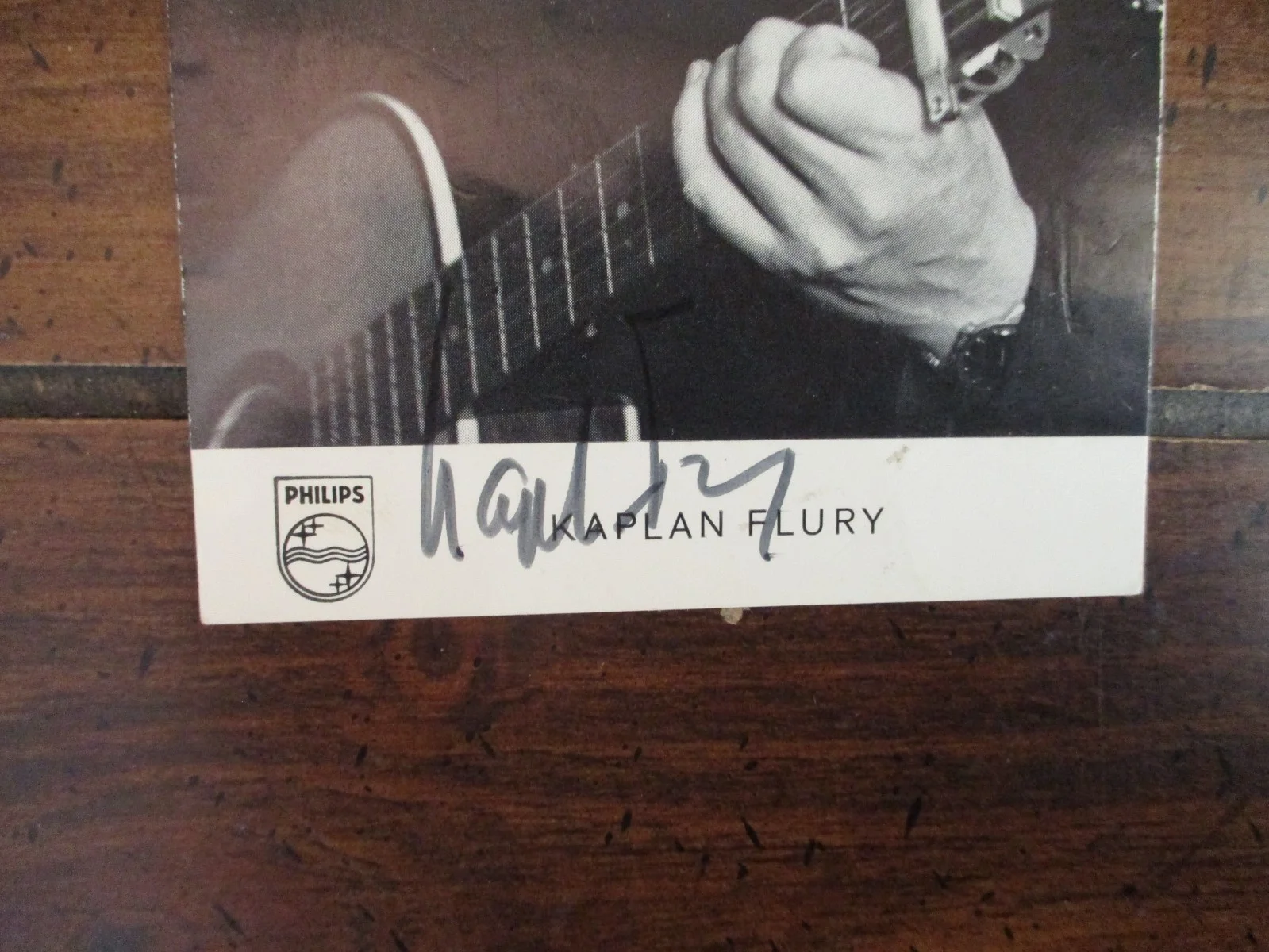 KAPLAN ALFRED FLURY(Died in 1986)("Pianola Time")Signed 3 x 5 B & W Photo/Card, изображение 2
