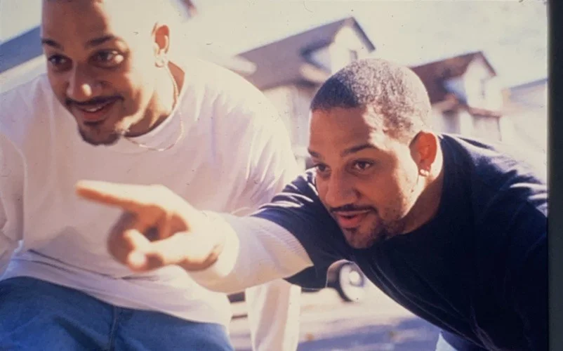 DEAD PRESIDENTS Chris Tucker Larenz Tate 1995 35mm Publicity Slides x2, изображение 2